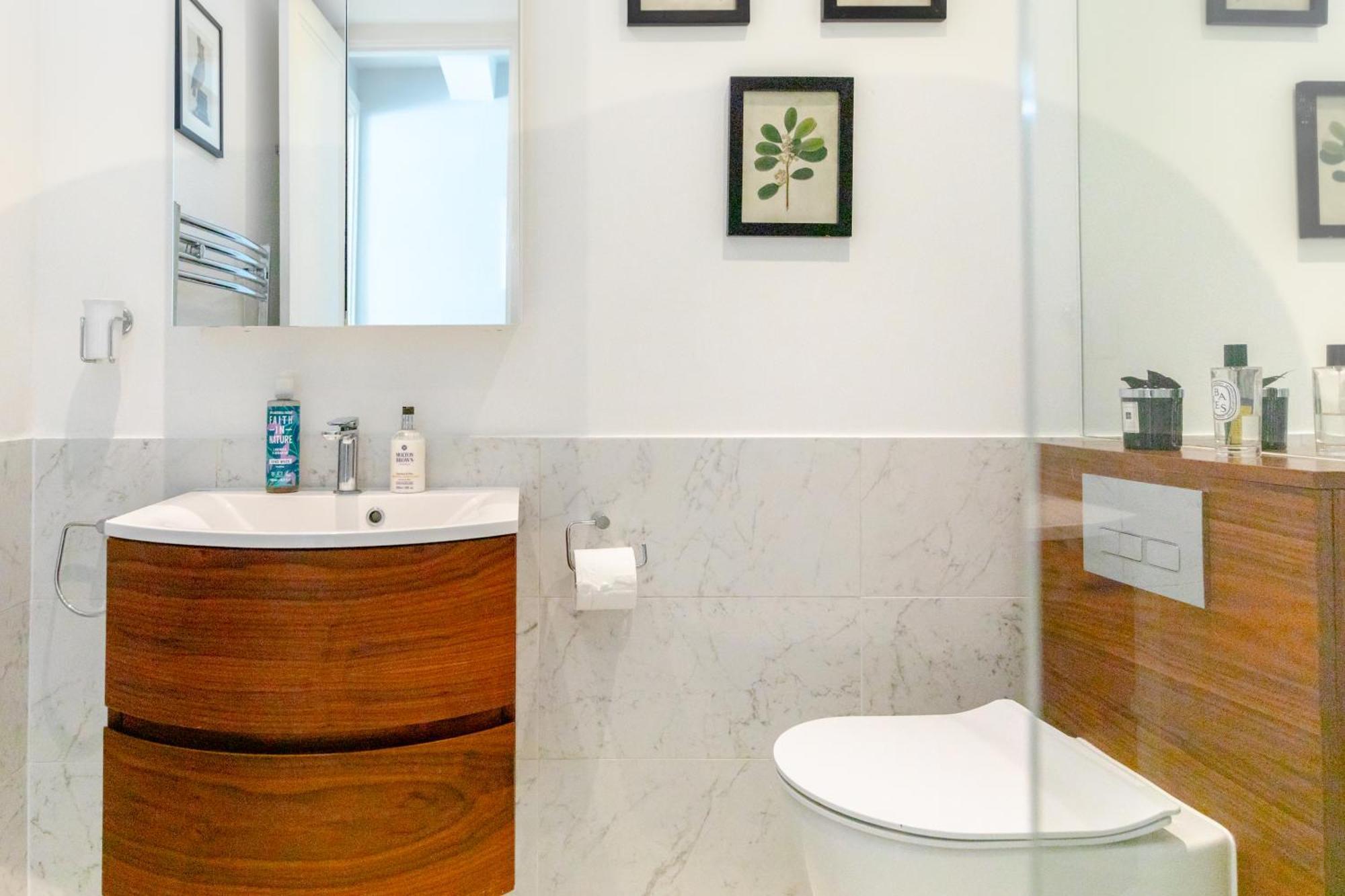Lägenhet Bright & Stylish 1bd Flat - Wandsworth Town