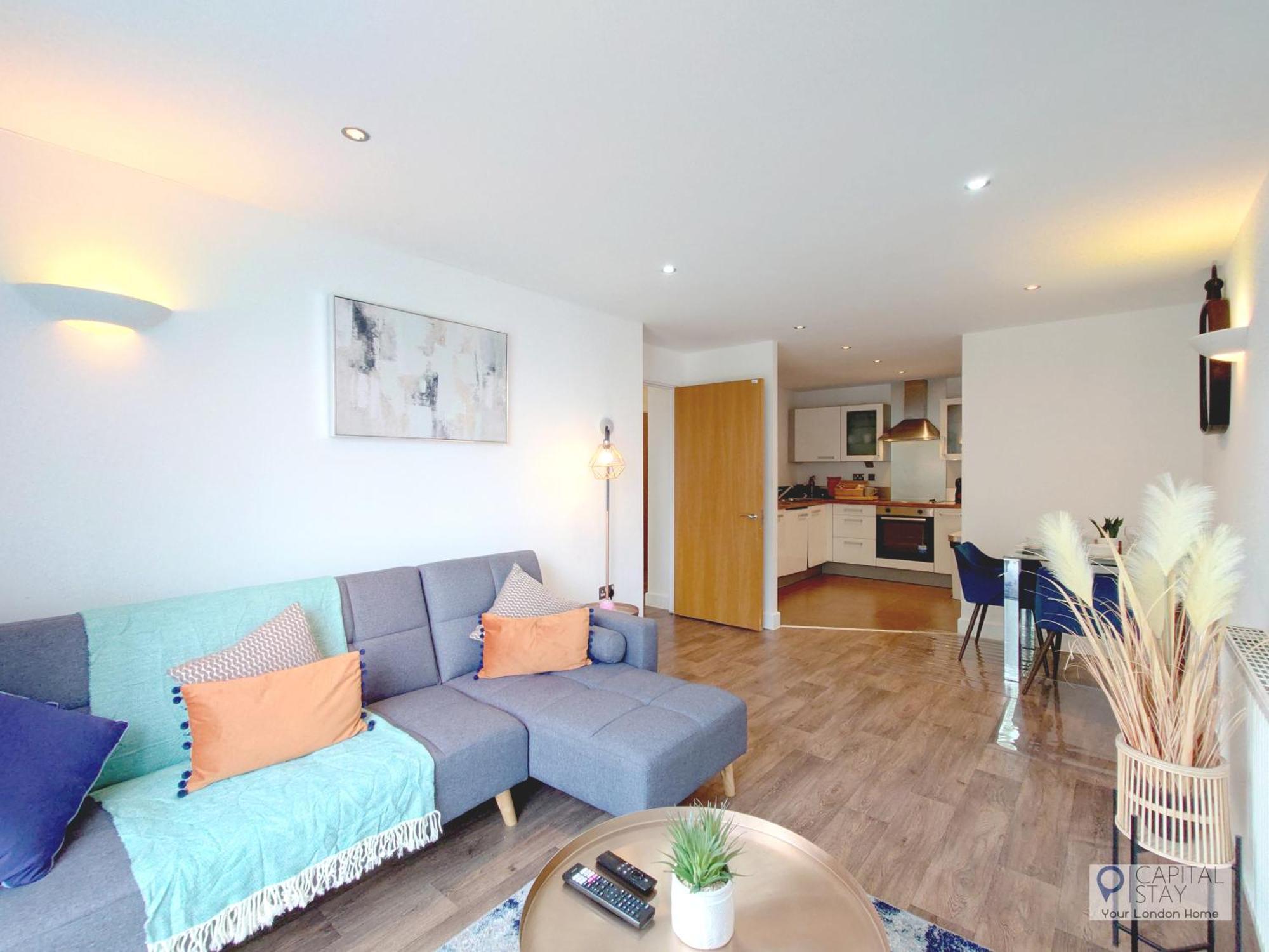 Appartamento Two Bed Serviced By Docklands *