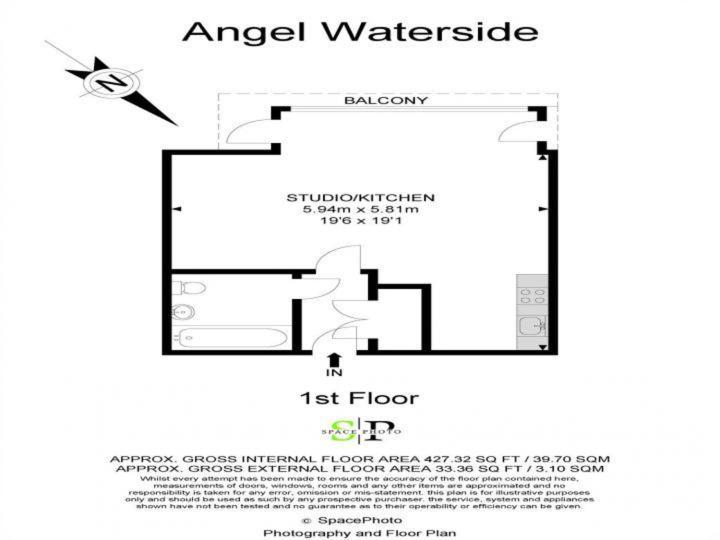 Waterside, Old Street, Angel, Entire Private Apartment