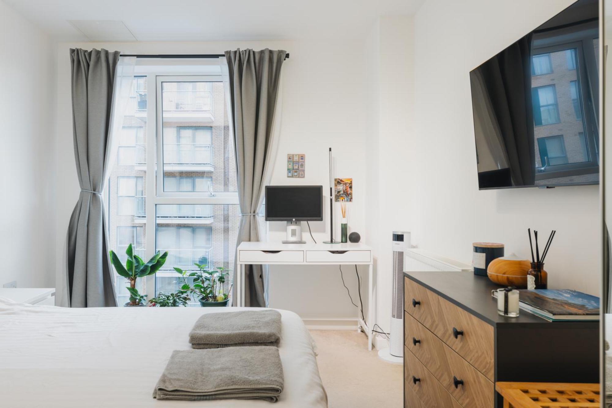 Brixton Village Flat- Private En-suite Double Bedroom Rum i privatbostad *