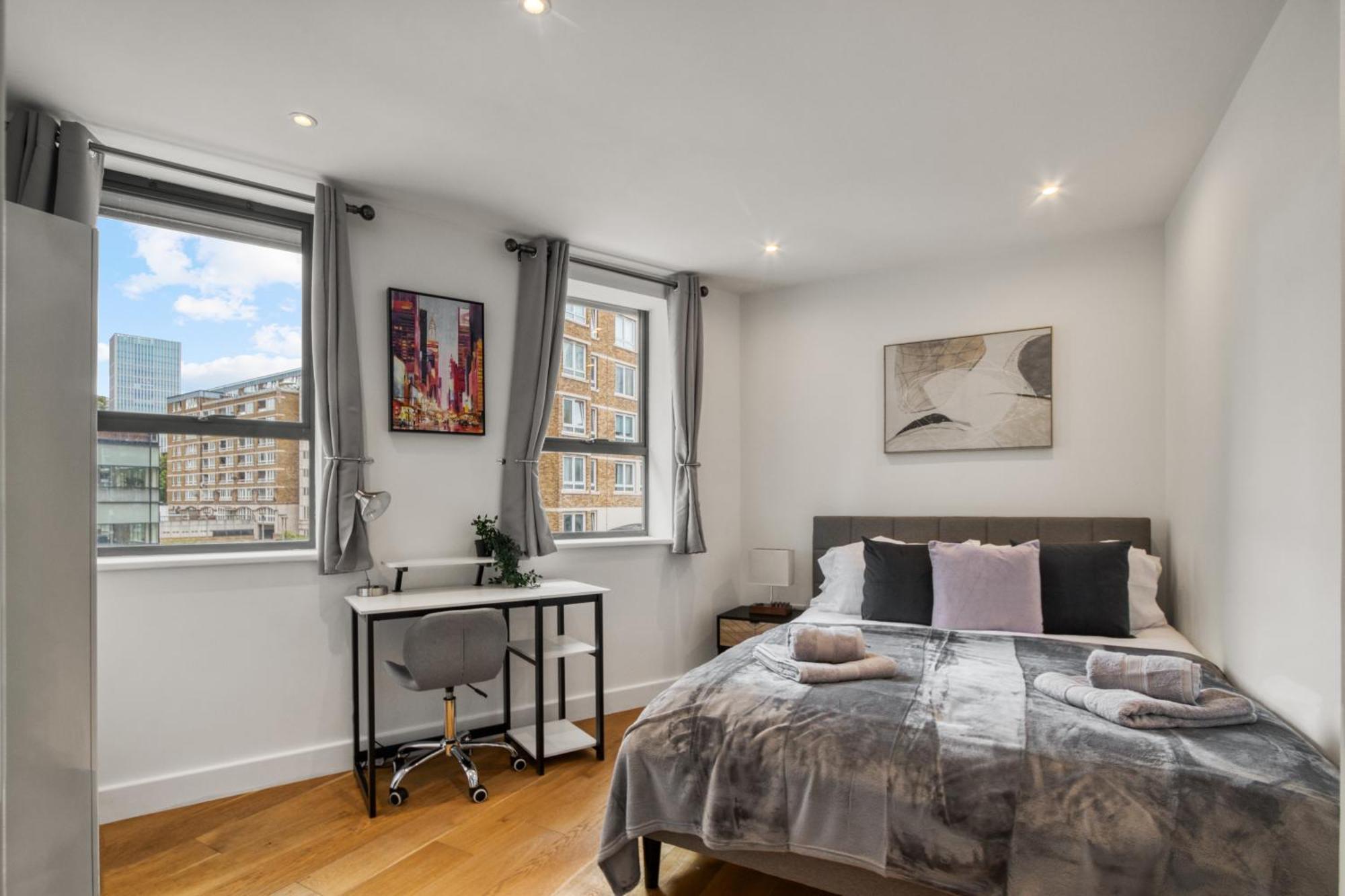 A Vibrant 2 Bed & 2 Bath In Old Street Zone 1 Appartamento