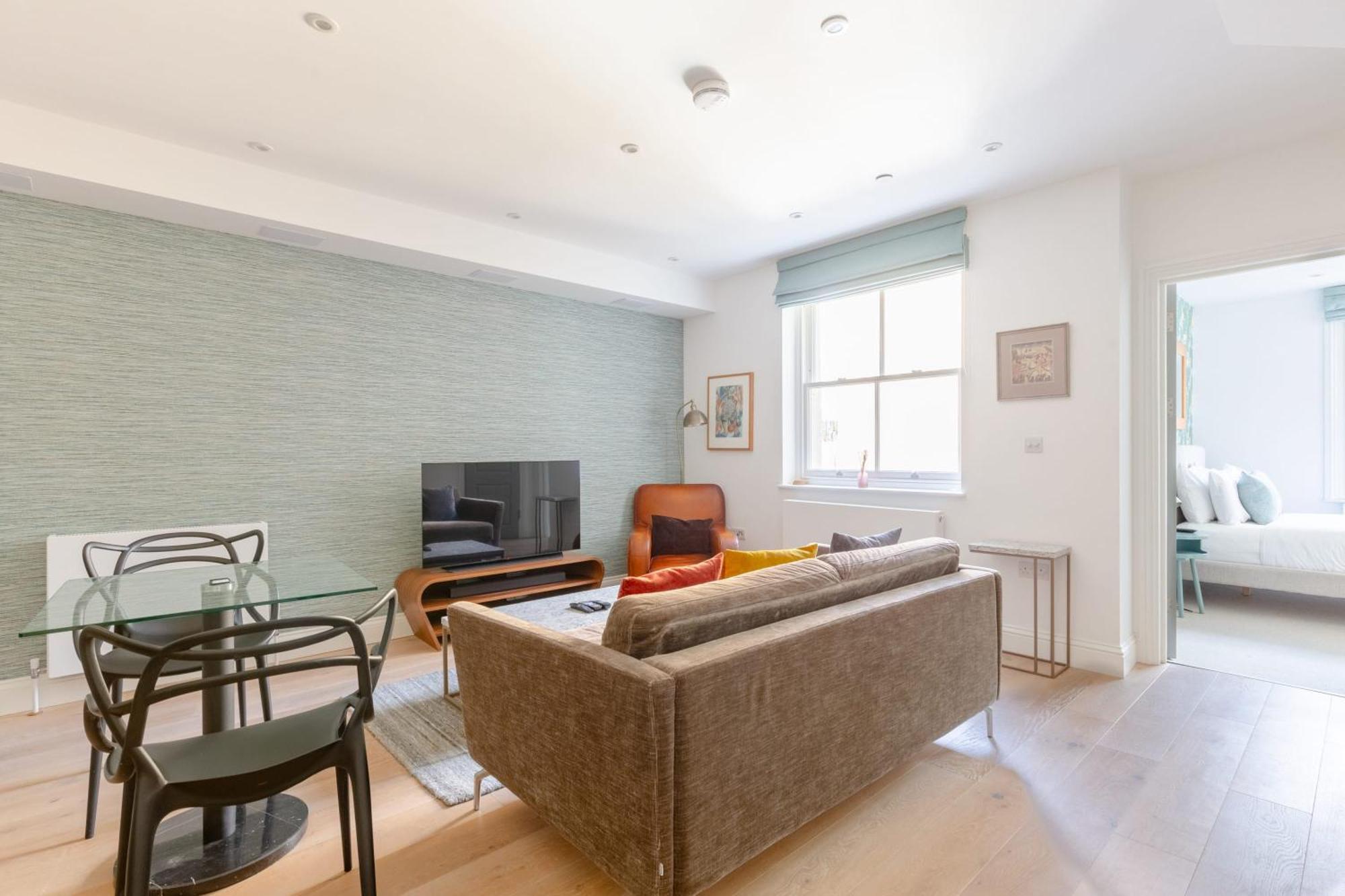 Lägenhet Refurbished Kensington With Balcony Near Tube
