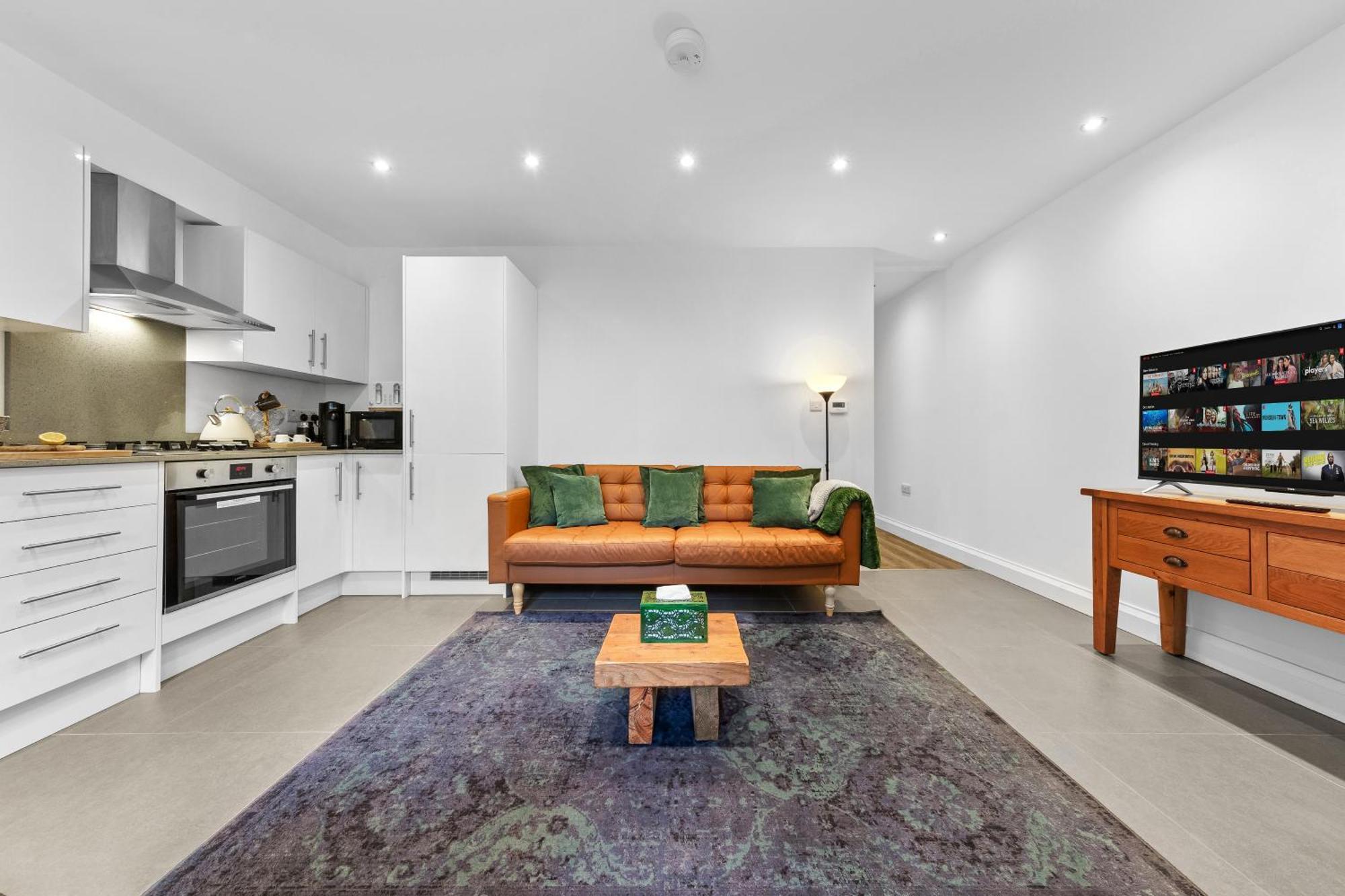 Modern Basement Stoke Newington London, Close To Transport Appartement *