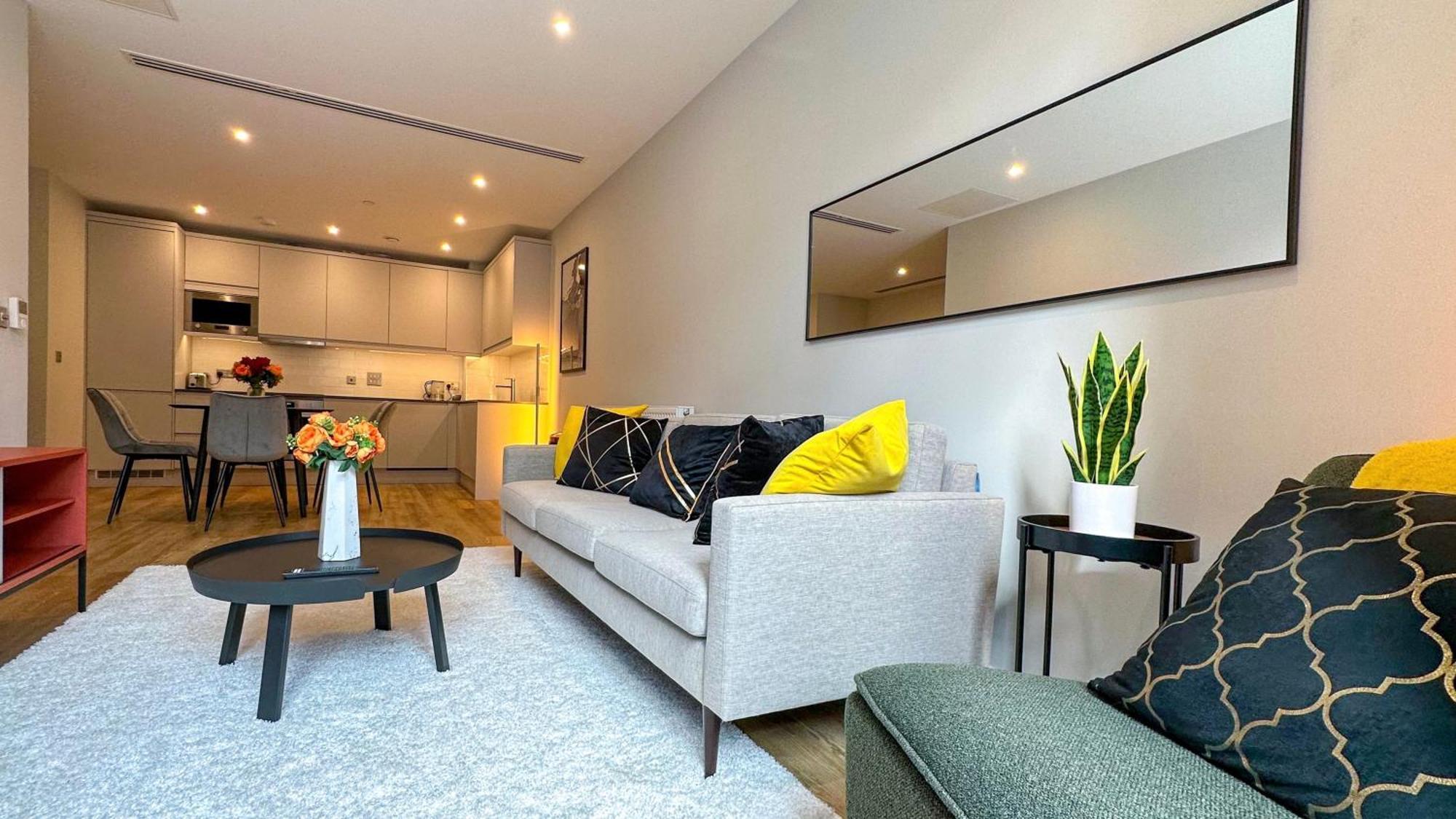 Lejlighed Duplex 3bed 3bath Modern Fast Wifi - Luxurylondonstays *
