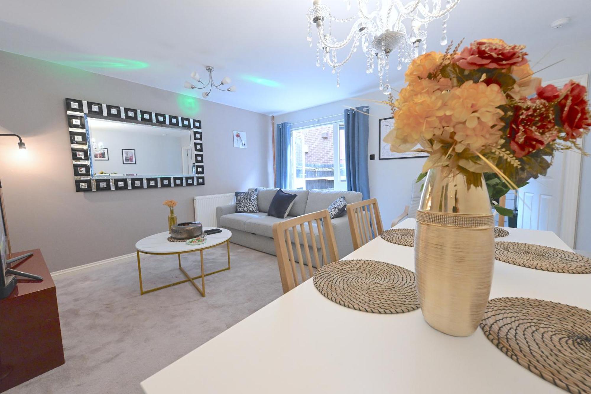 Feriehus 3 Bedroom House In Euston, Patio & Bbq