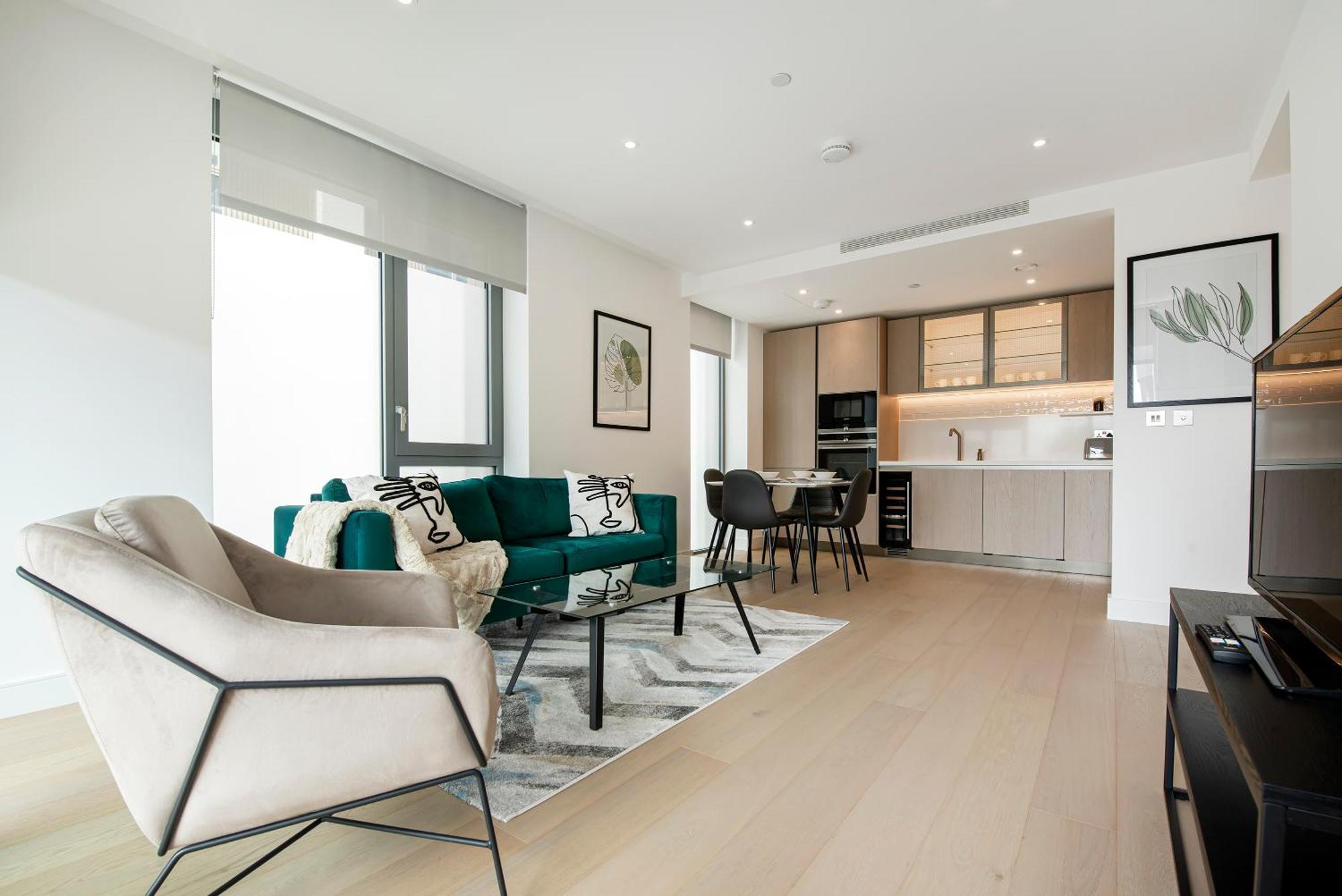 Battersea Power Station 2 Bed Close To Harrods Apartment