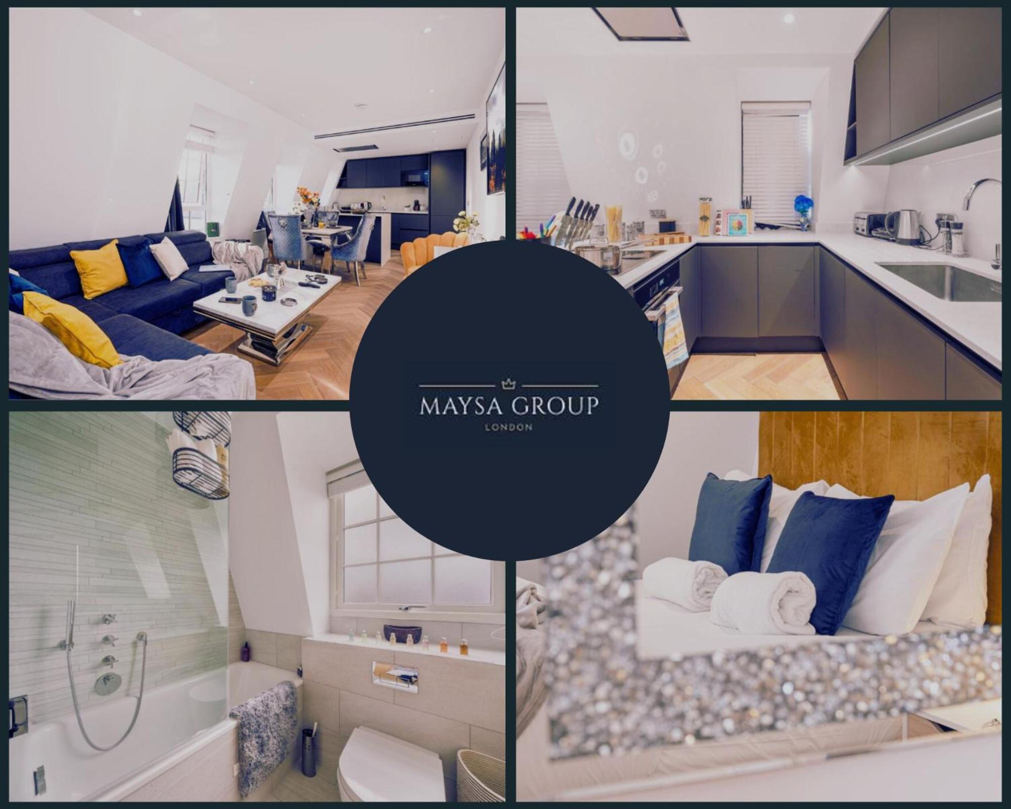 Lägenhet Stunning 1-bedroom Penthouse In Marble Arch 72