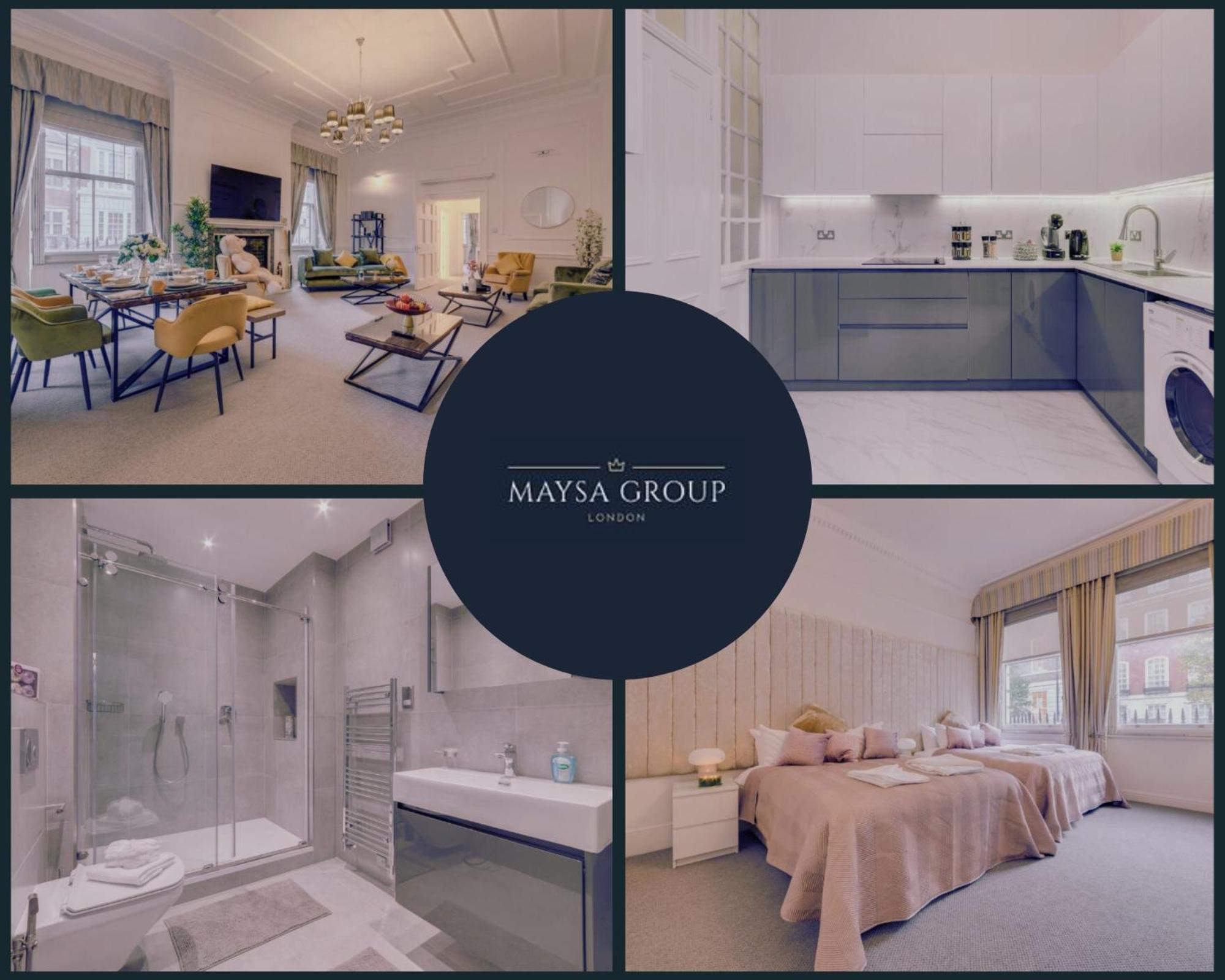 Leilighet Stylish 3 Bedroom Luxury In Harley Street - 3hs London