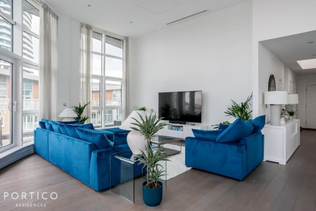 Apartment Portico Residences - Stunning Penthouse With River Views In Battersea