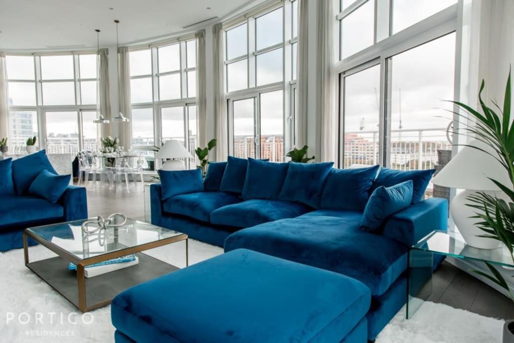 Portico Residences - Stunning Penthouse With River Views In Battersea Apartment London