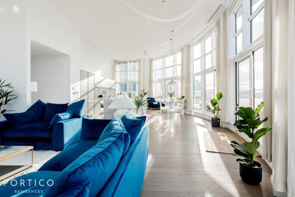Portico Residences - Stunning Penthouse With River Views In Battersea Apartment *