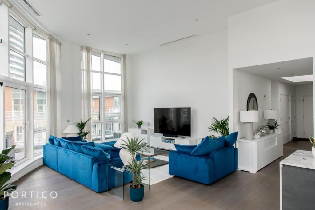 Apartment Portico Residences - Stunning Penthouse With River Views In Battersea