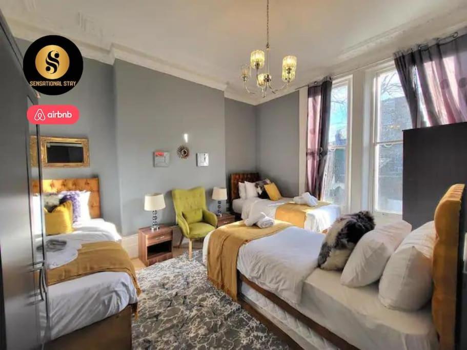 2 Bed 5 Beds By Sensational Lägenhet *