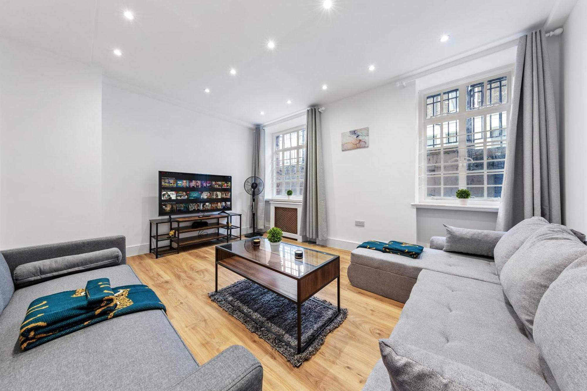 Sparkle 1bed Flat Step Away Hyde Park And Oxford Street London