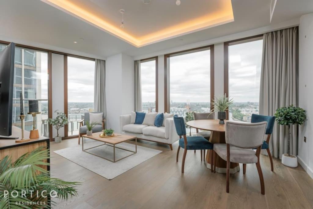 Stunning 2-bed With Pool In Nine Elms Leilighet