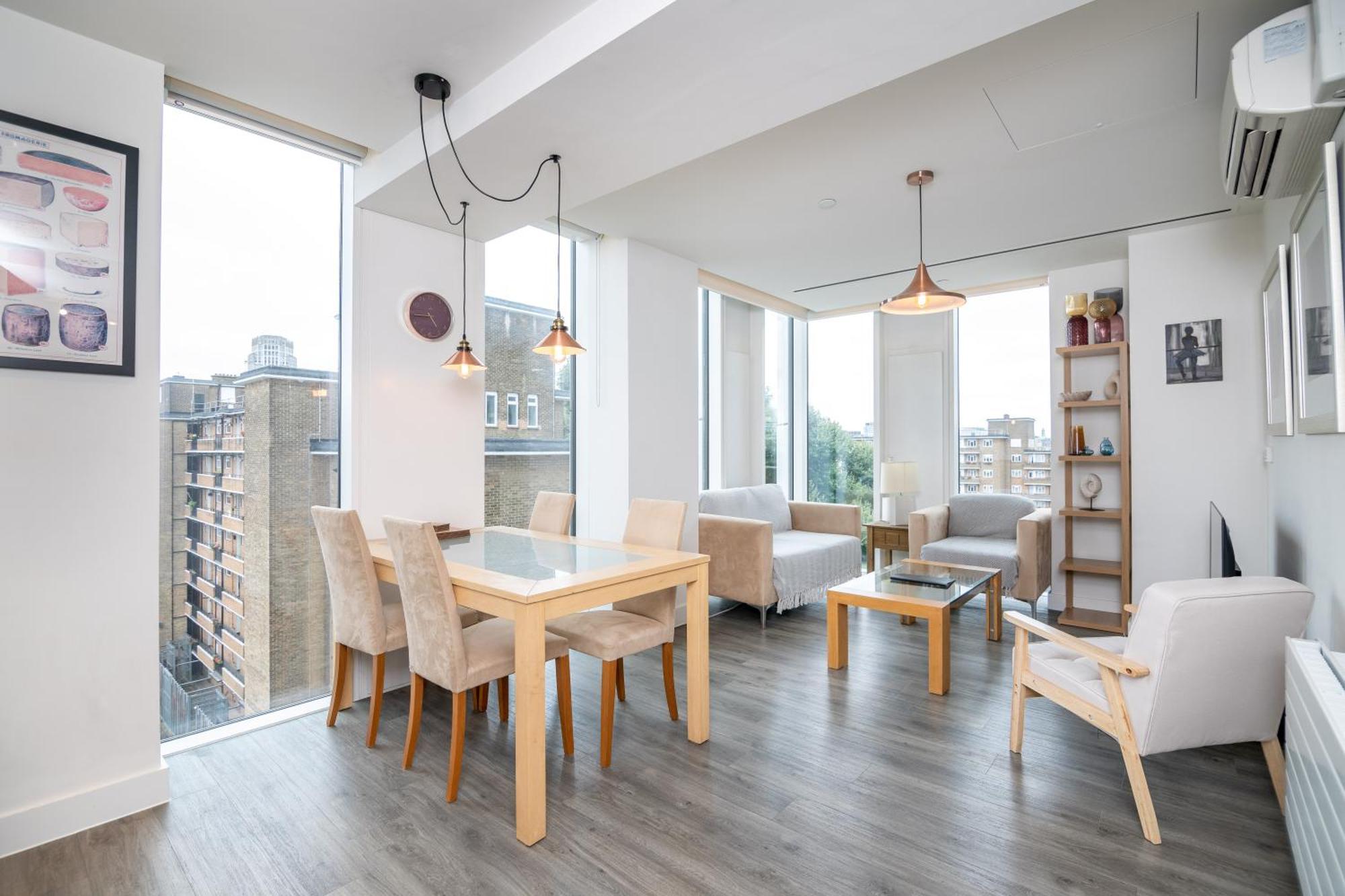 Appartement Chic & Stylish 2-bed In The Heart Of Londres