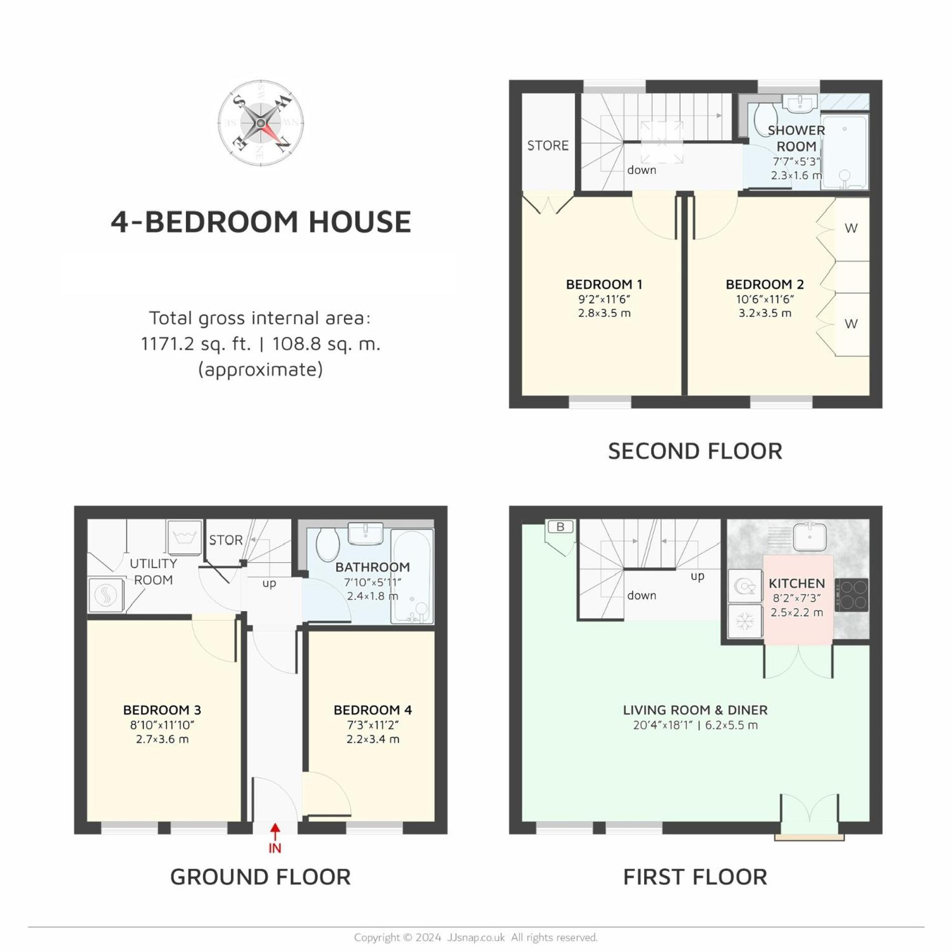Holiday home Hyde Park Chic 4 Bedrooms House *