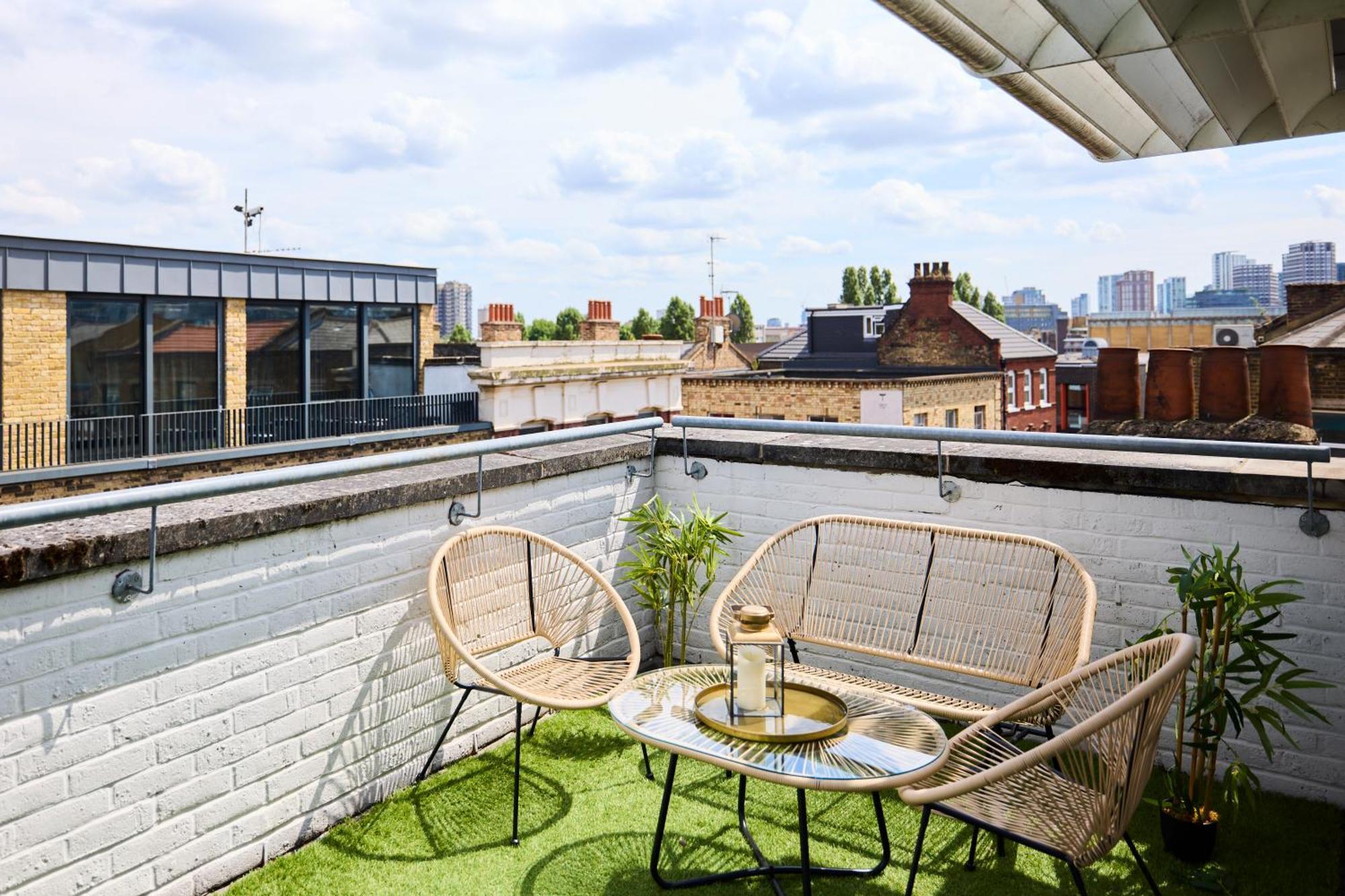 Lägenhet The Brick Lane Arms - Breathtaking 2bdr Penthouse With Balcony
