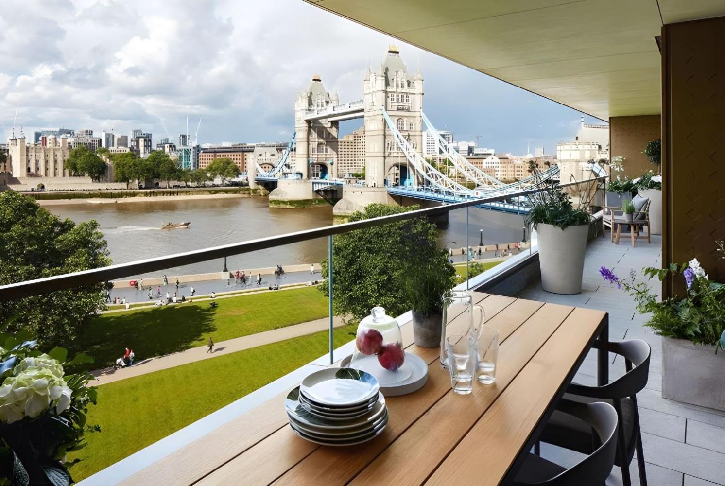 3 Million Pound Luxury Large Tower Bridge Direct Views Sleeps 6 Lägenhet London