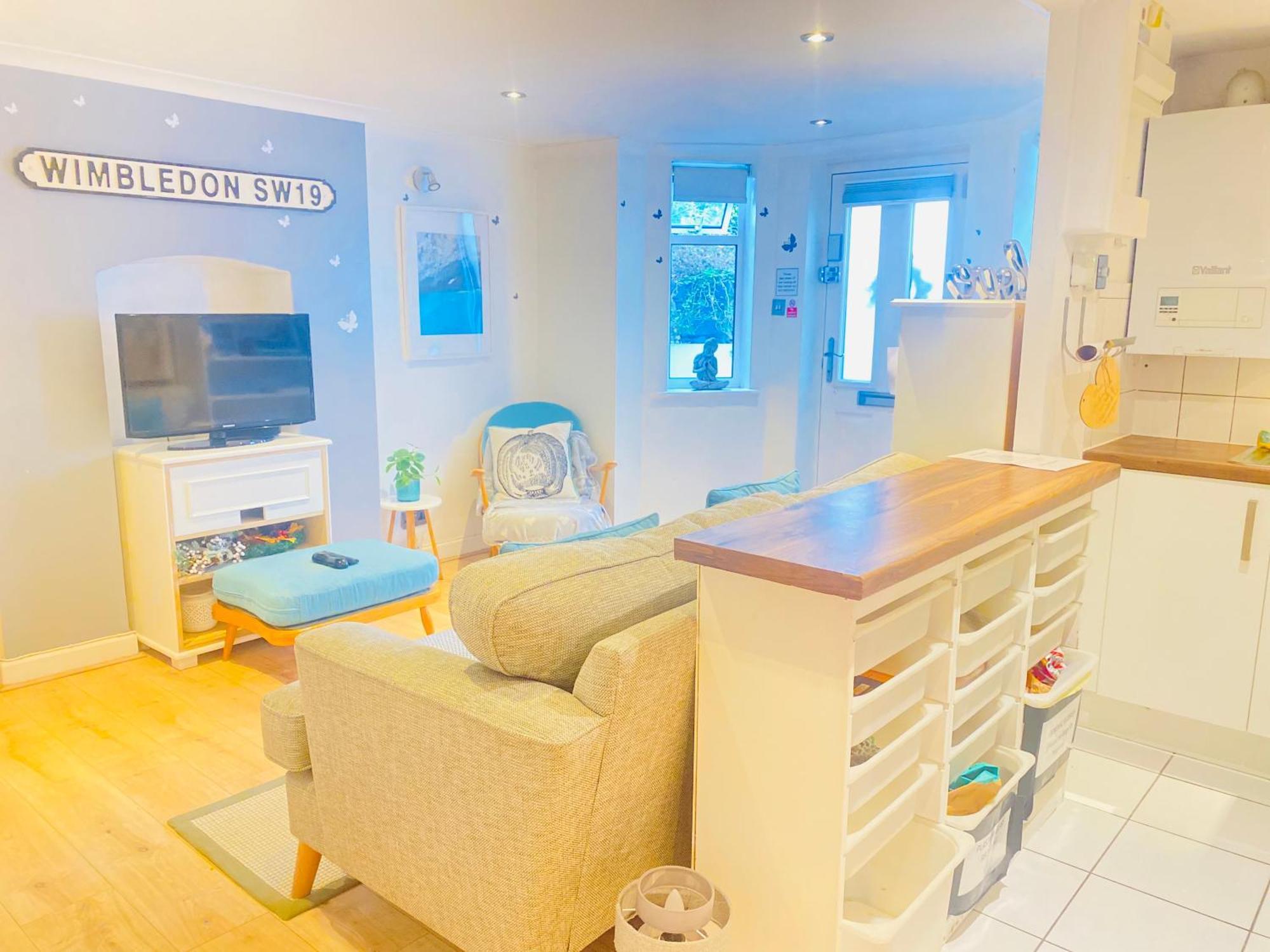 Lejlighed Stunning, Stylish Garden Flat In The Heart Of Wimbledon London
