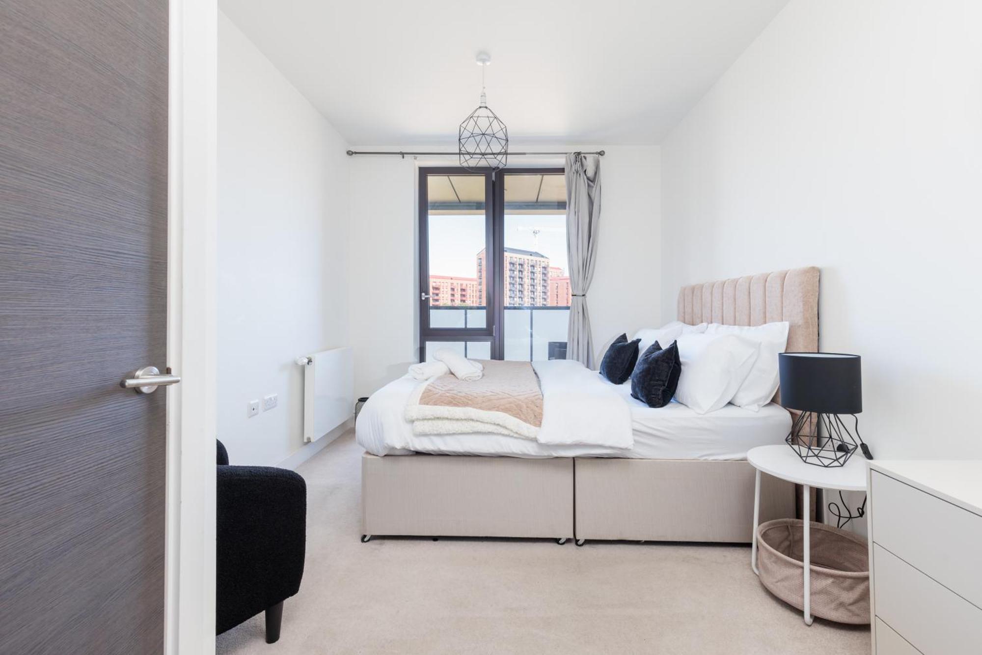 Modern Flat Canary Wharf, Close To Lejlighed *