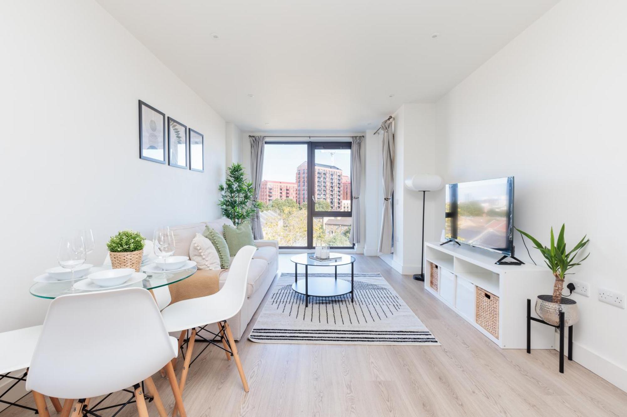 Modern Flat Canary Wharf, Close To Lejlighed London