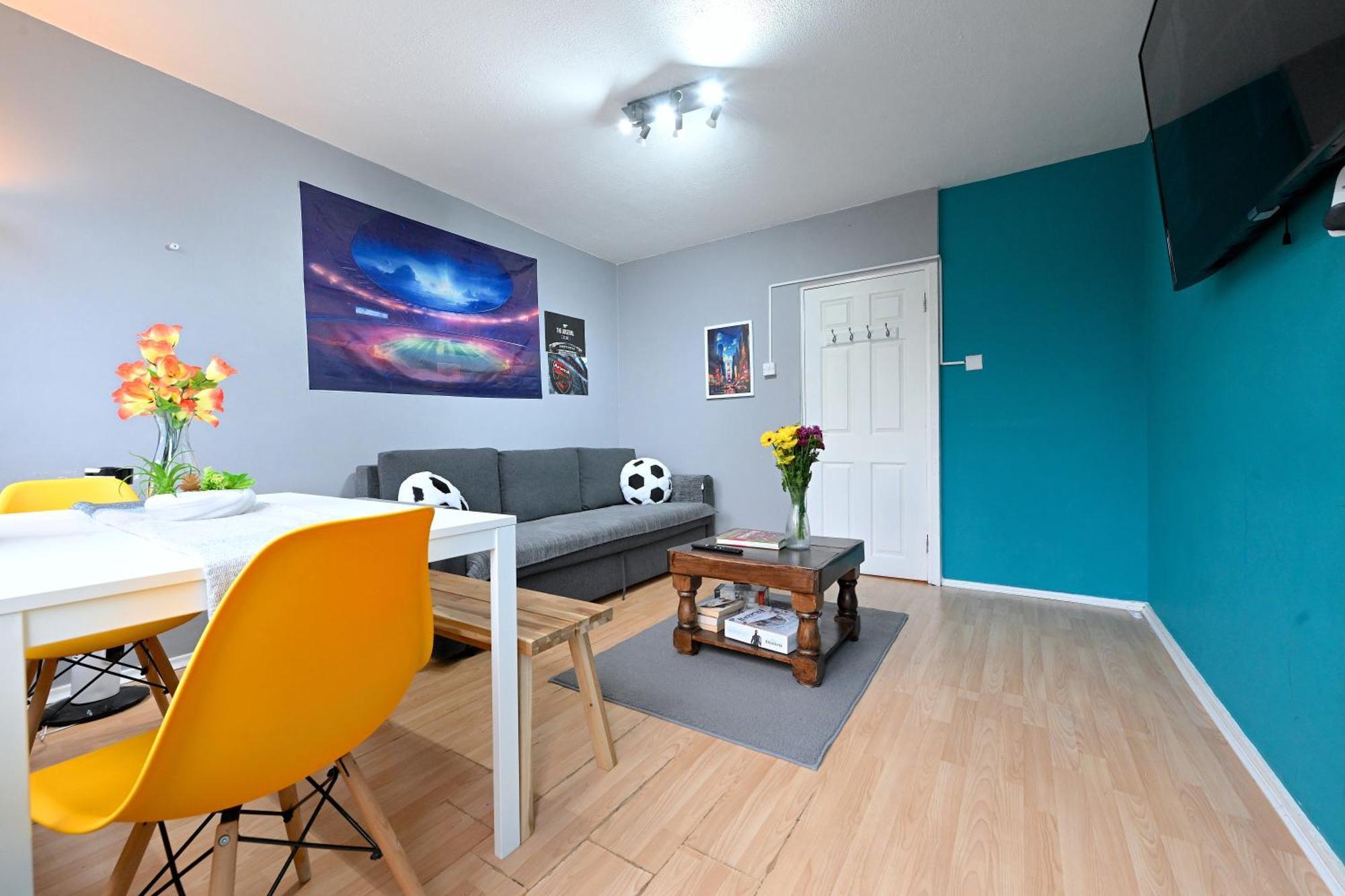 2 Bedroom Flat Next To Arsenal Stadium - Highbury Apartment *