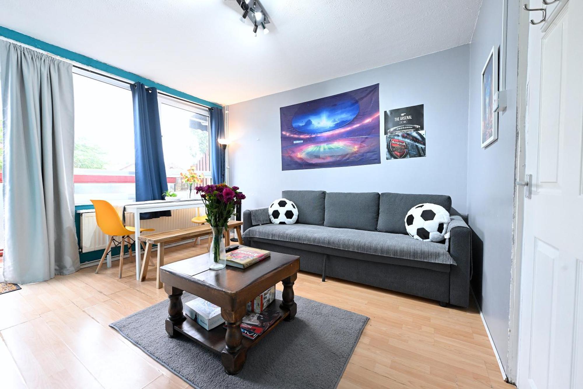 2 Bedroom Flat Next To Arsenal Stadium - Highbury Apartment London