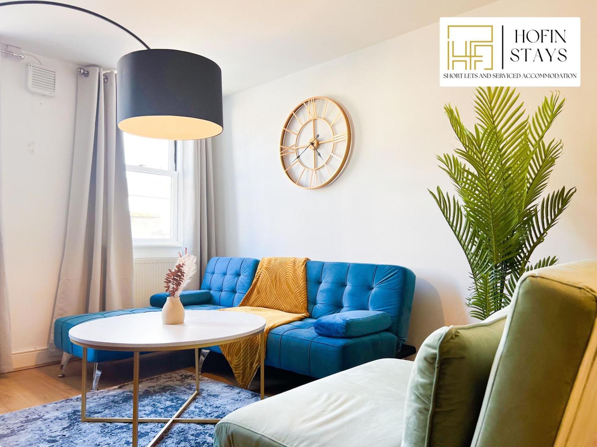Lejlighed Last-minute Specials L Premium On 2 Double Bed For 6 Guests L Deals L Hofin Short Lets & Serviced London