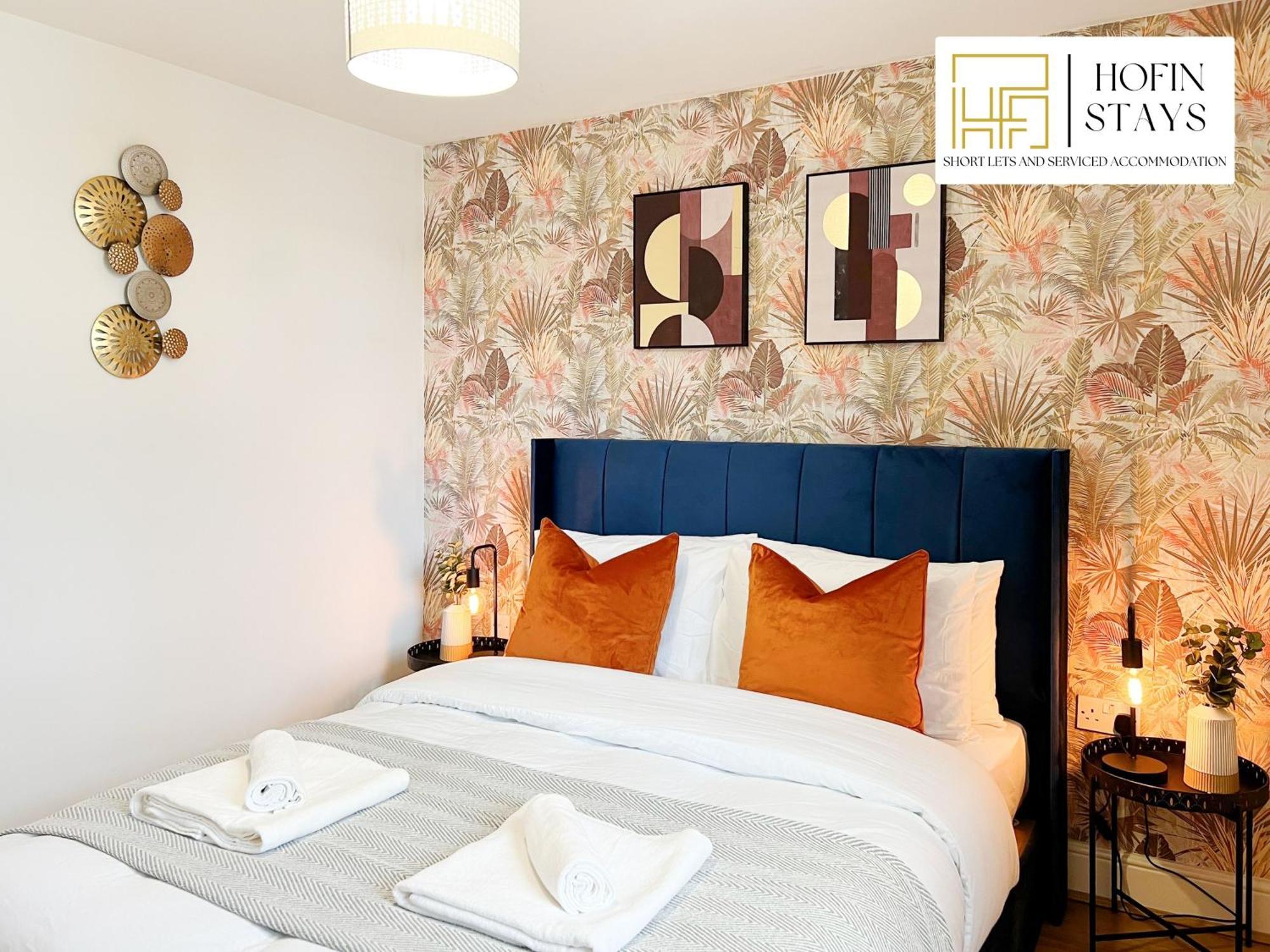 Last-minute Specials L Premium On 2 Double Bed For 6 Guests L Deals L Hofin Short Lets & Serviced Lejlighed