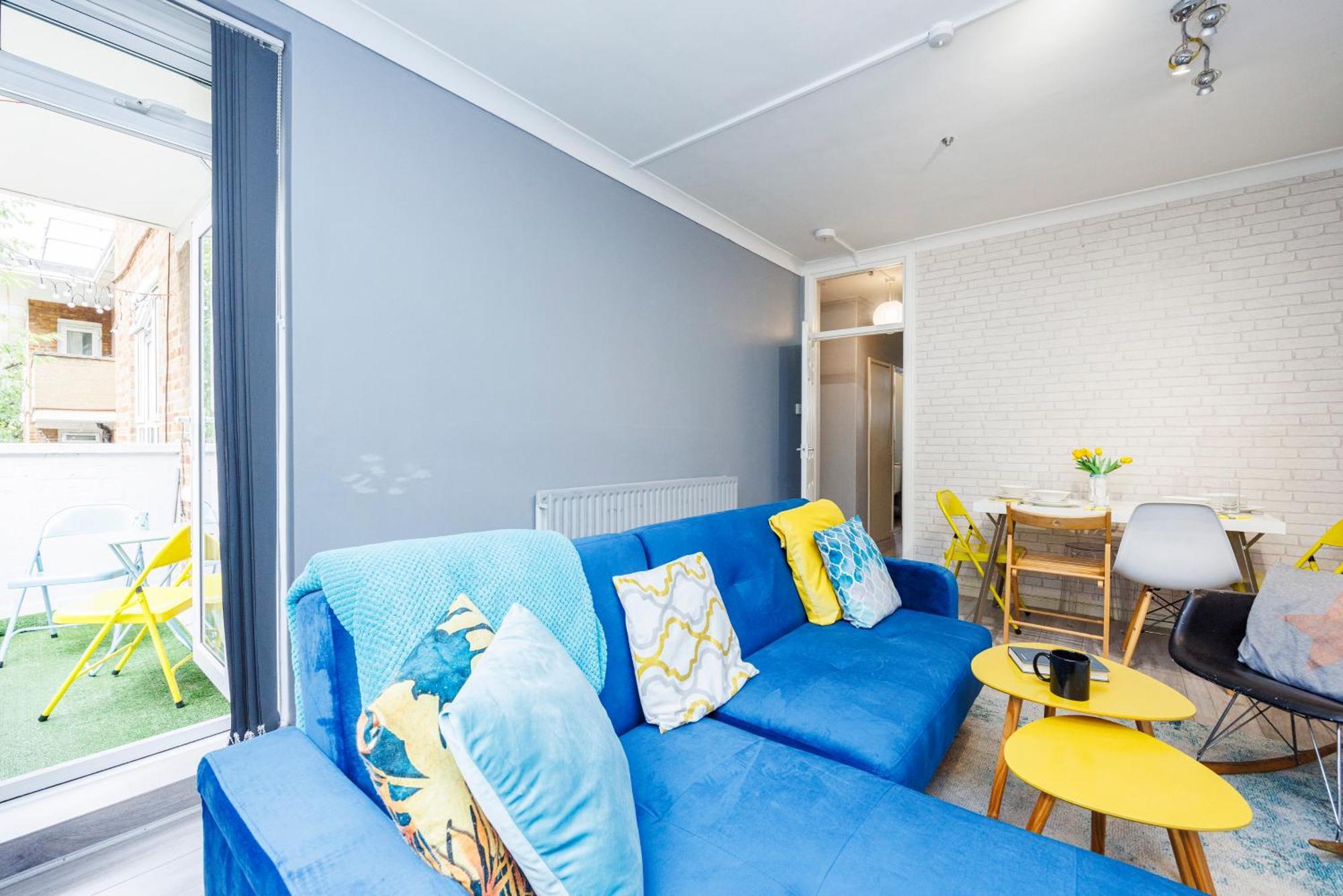 Spacious 2-bedroom With Terrace, Garden Views & Free Wifi Near Olympic Stadium Lägenhet London