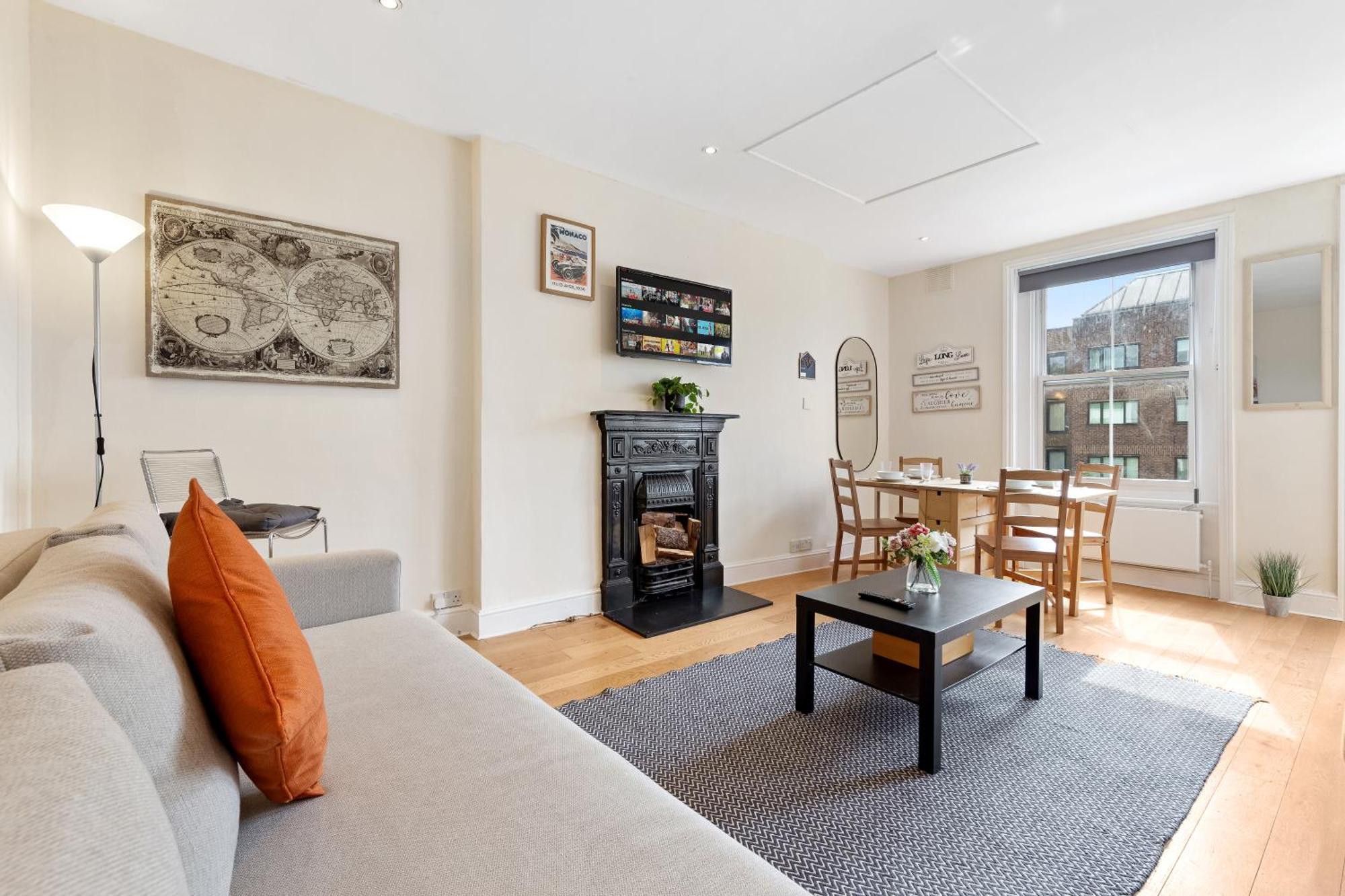 Spacious Sleep 11 With Terrace In Earls Court Ec99 Lägenhet