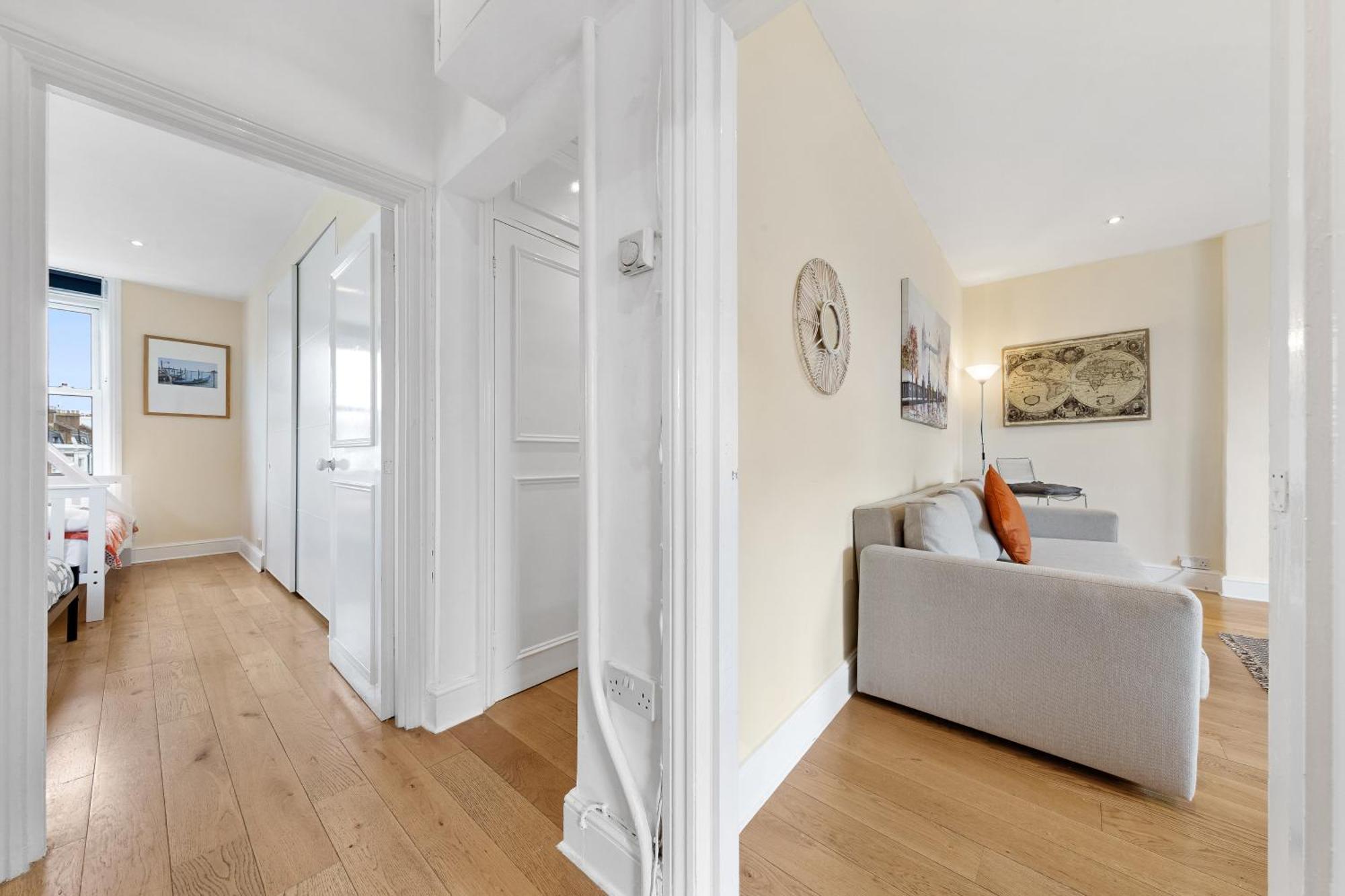 Lägenhet Spacious Sleep 11 With Terrace In Earls Court Ec99