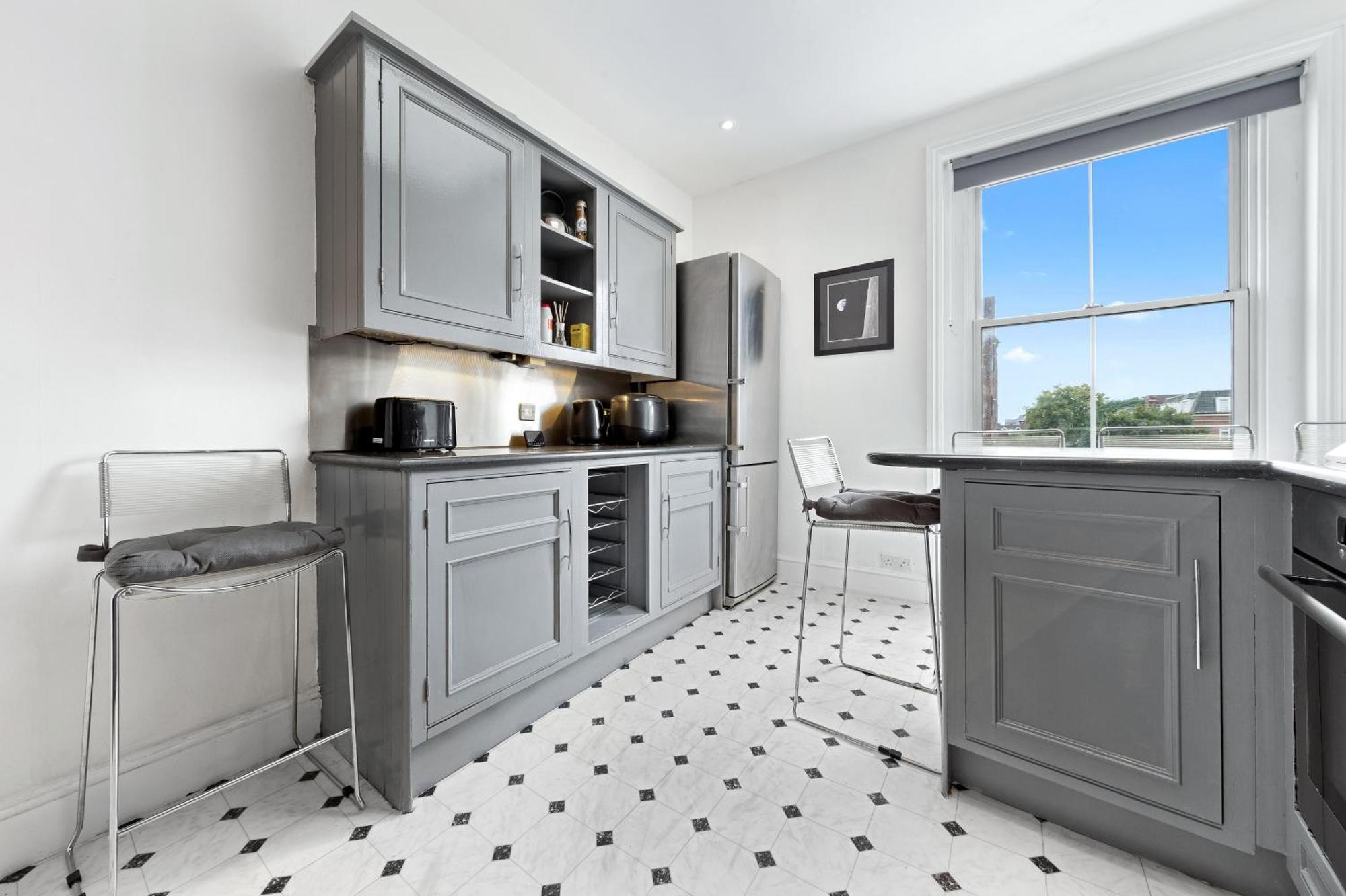 Lägenhet Spacious Sleep 11 With Terrace In Earls Court Ec99 London