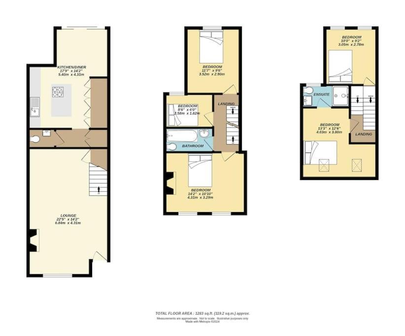Charming Leytonstone 5 Bed - Lägenhet