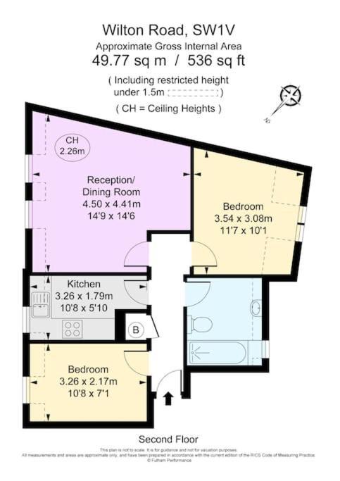 Leilighet Bright N' Charming Air Conditioned Two Bed In Heart Of