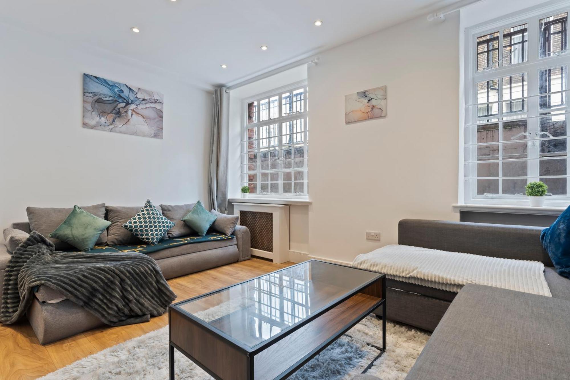 Sparkle 1bed Flat Step Away Hyde Park And Oxford Street Lejlighed London