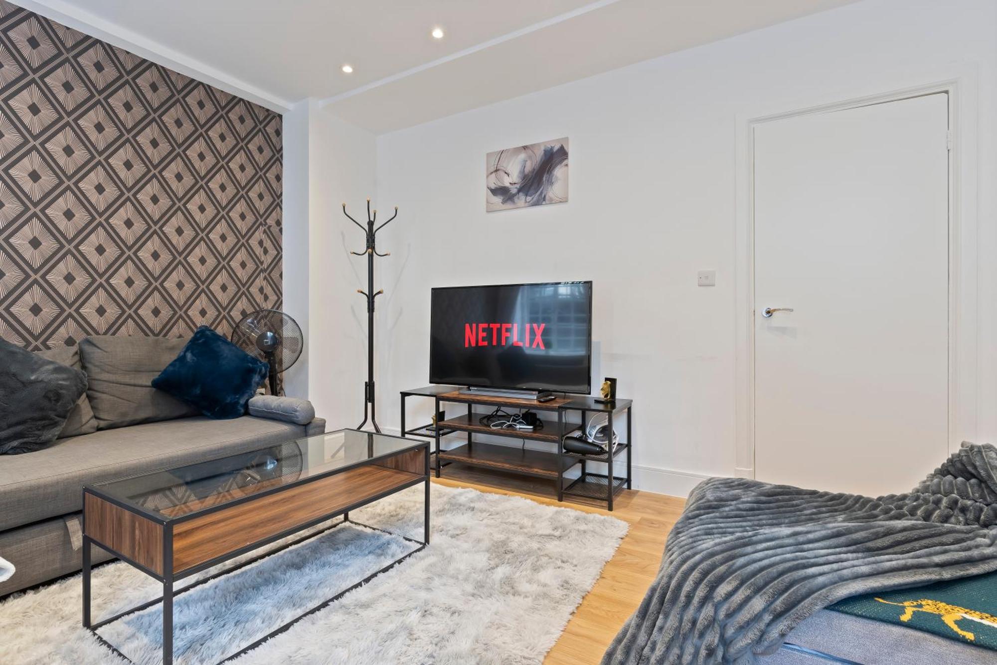 Sparkle 1bed Flat Step Away Hyde Park And Oxford Street Lejlighed *