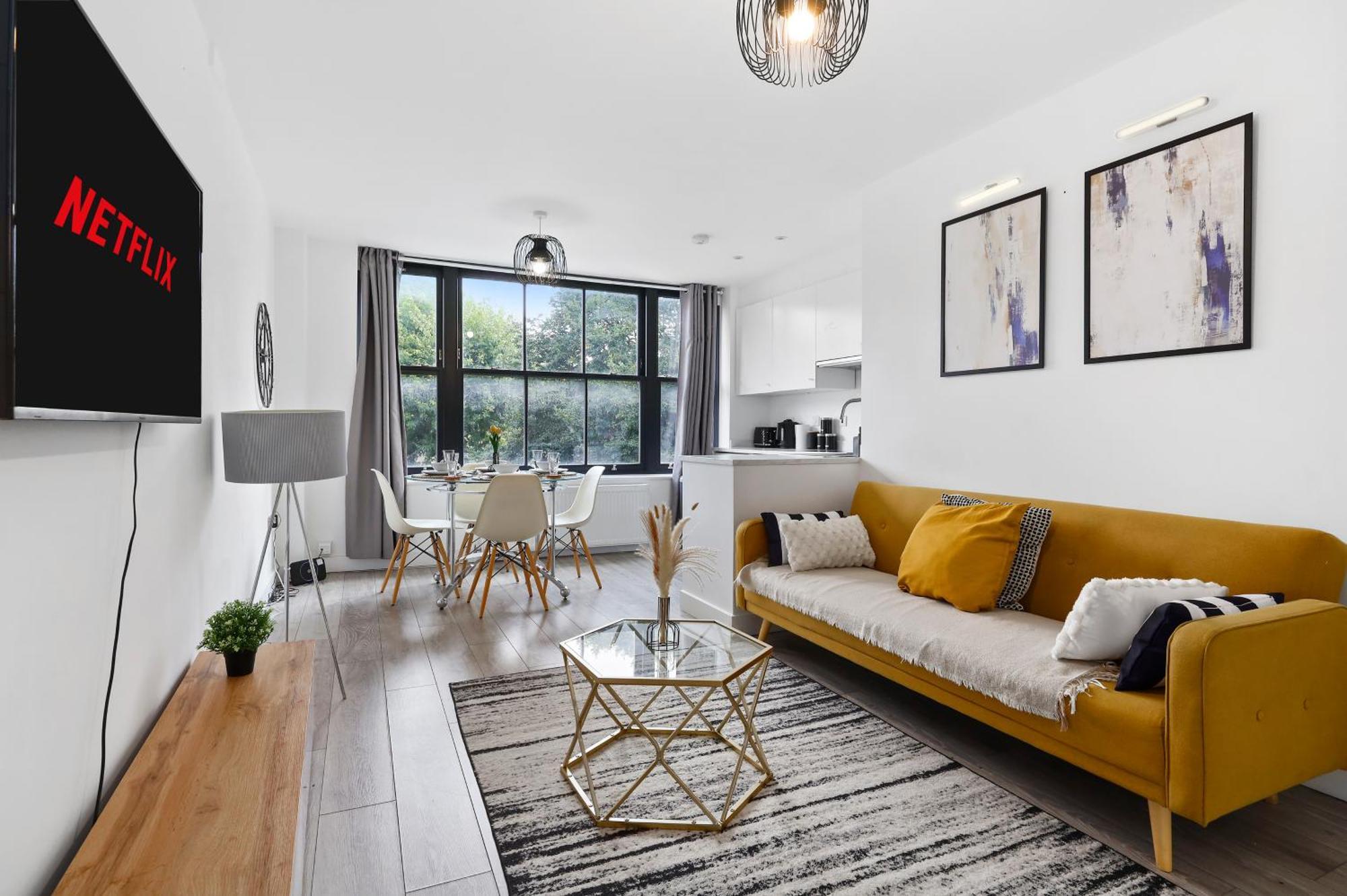 Lägenhet Bright Cosy Greenwich - 3 Bedroom 5 Beds - Free Parking *