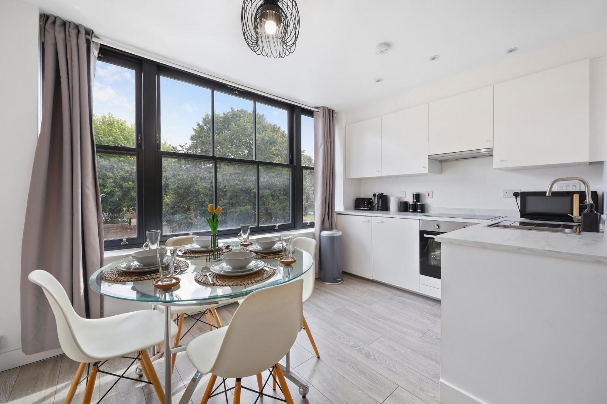 Lägenhet Bright Cosy Greenwich - 3 Bedroom 5 Beds - Free Parking *