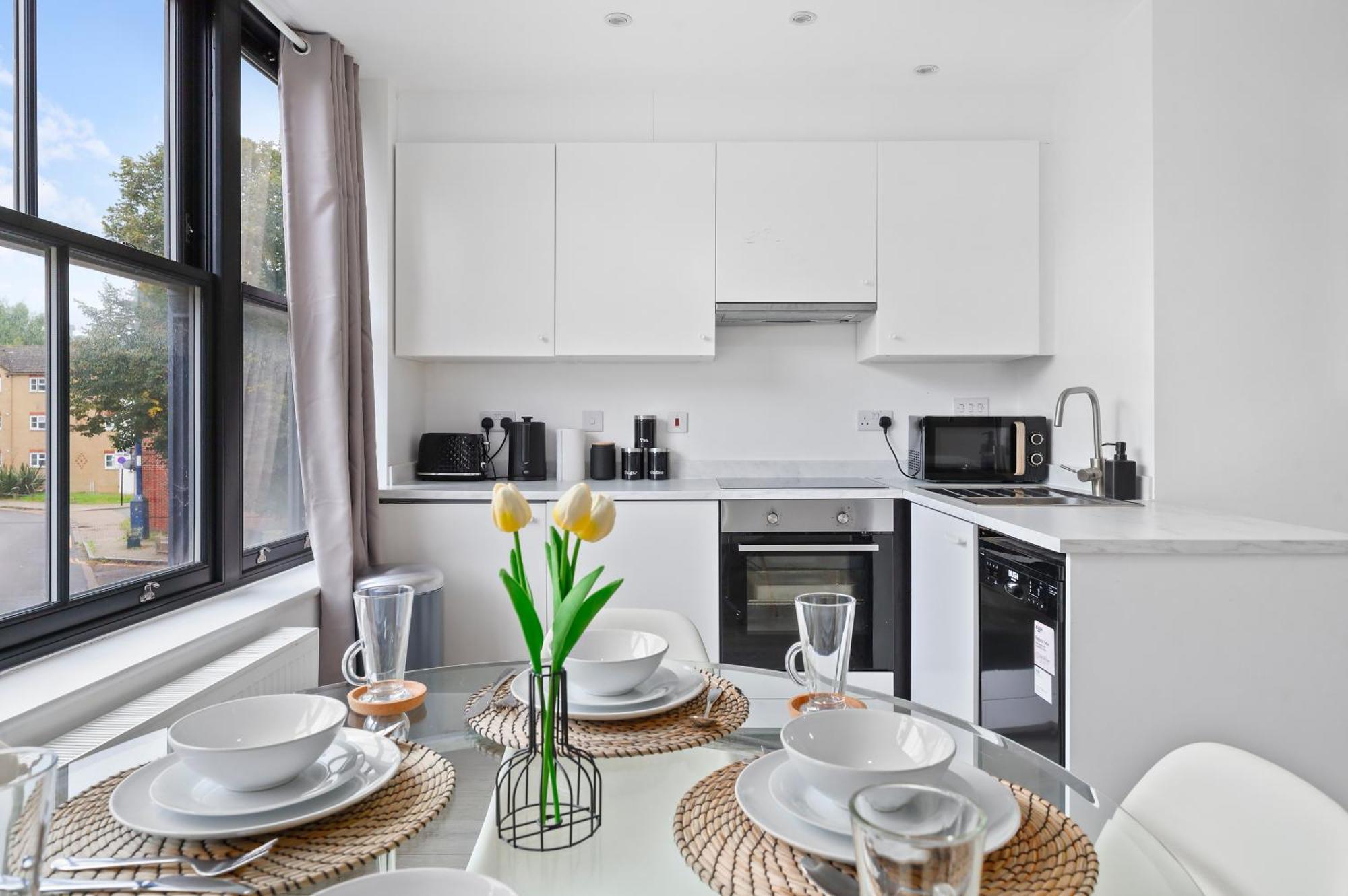 Bright Cosy Greenwich - 3 Bedroom 5 Beds - Free Parking Lägenhet London
