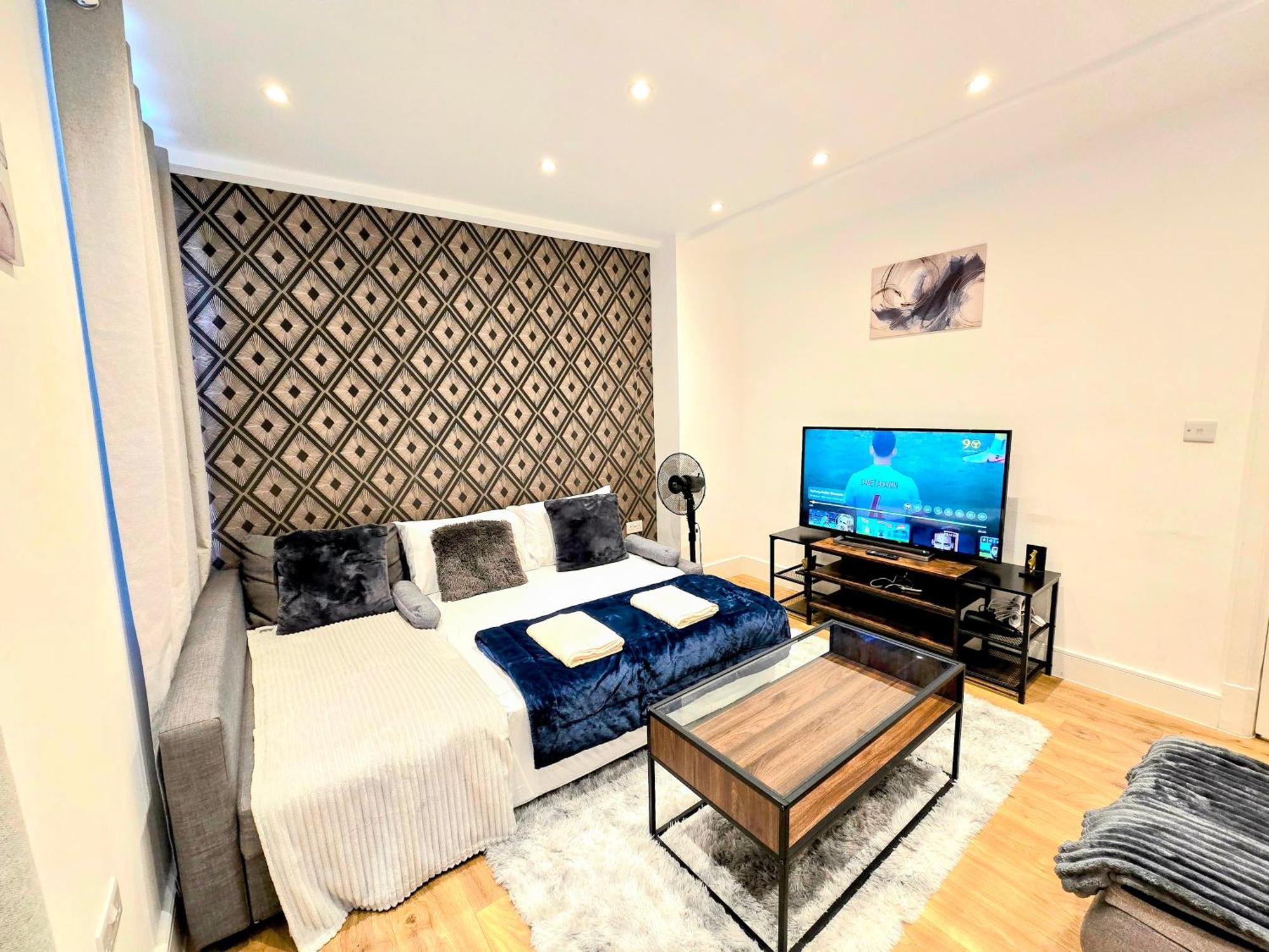 Sparkle 1bed Flat Step Away Hyde Park And Oxford Street