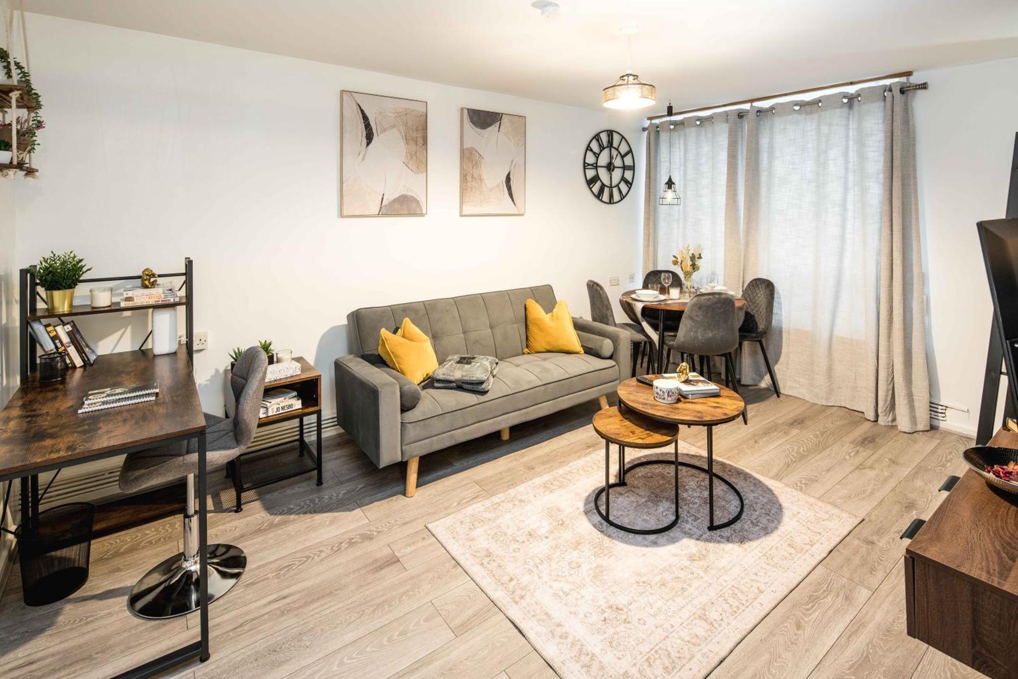 Lägenhet Family-friendly 1-bedroom In