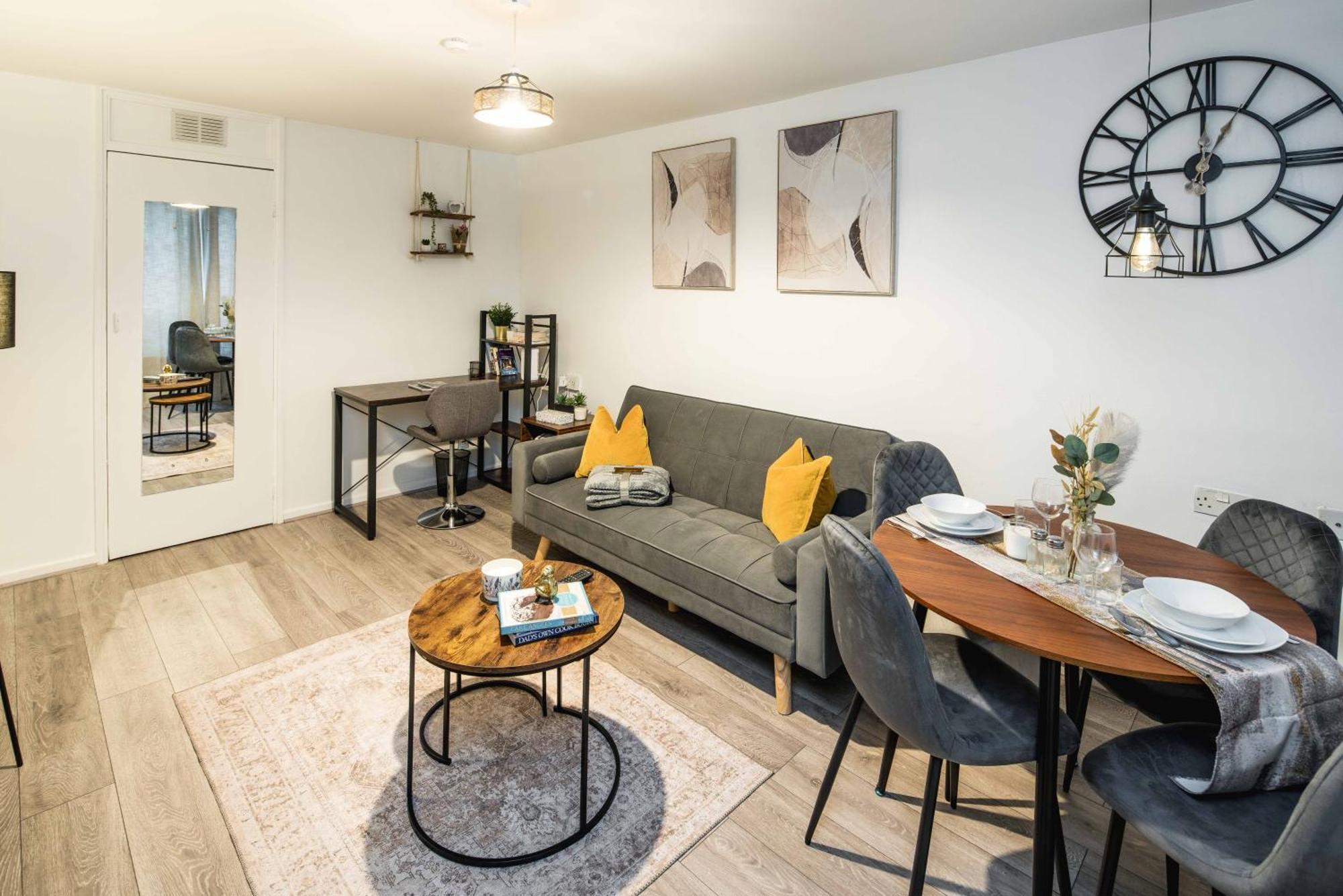 Family-friendly 1-bedroom In Lägenhet London