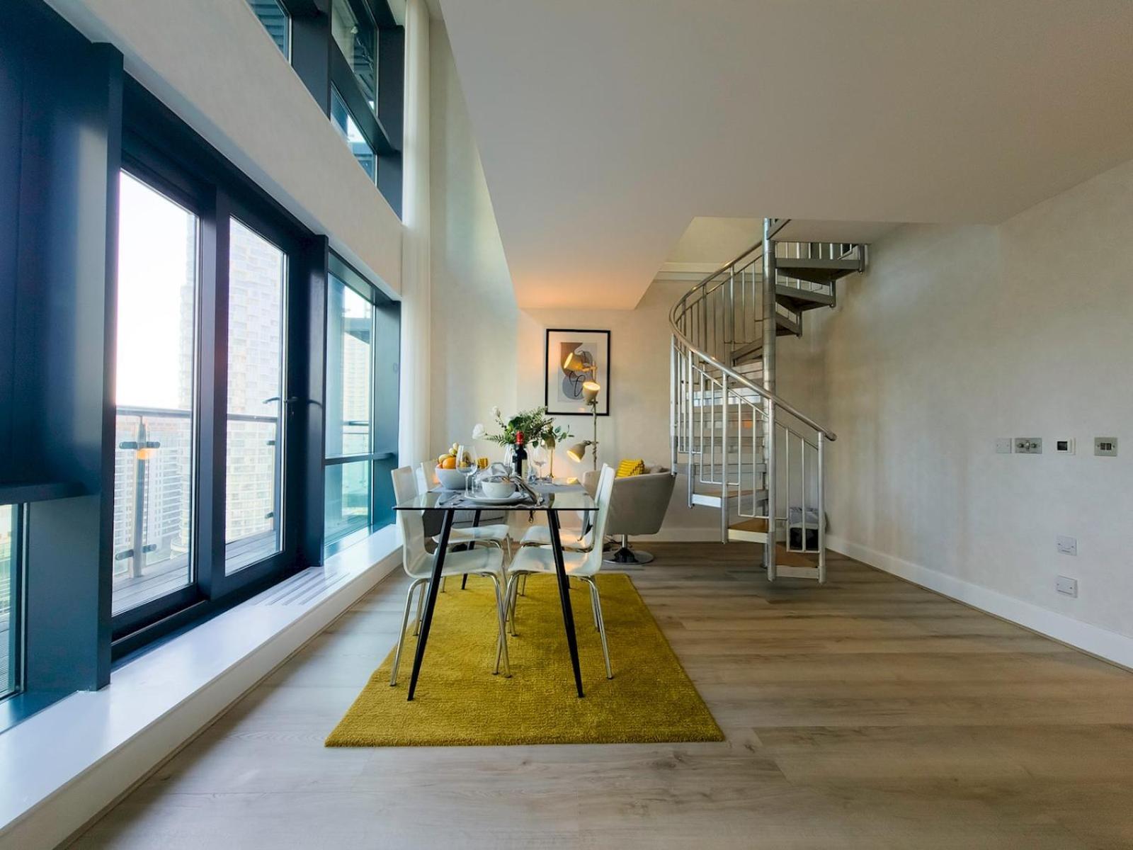 Penthouse With Stunning Canary Wharf Views Ptk * London