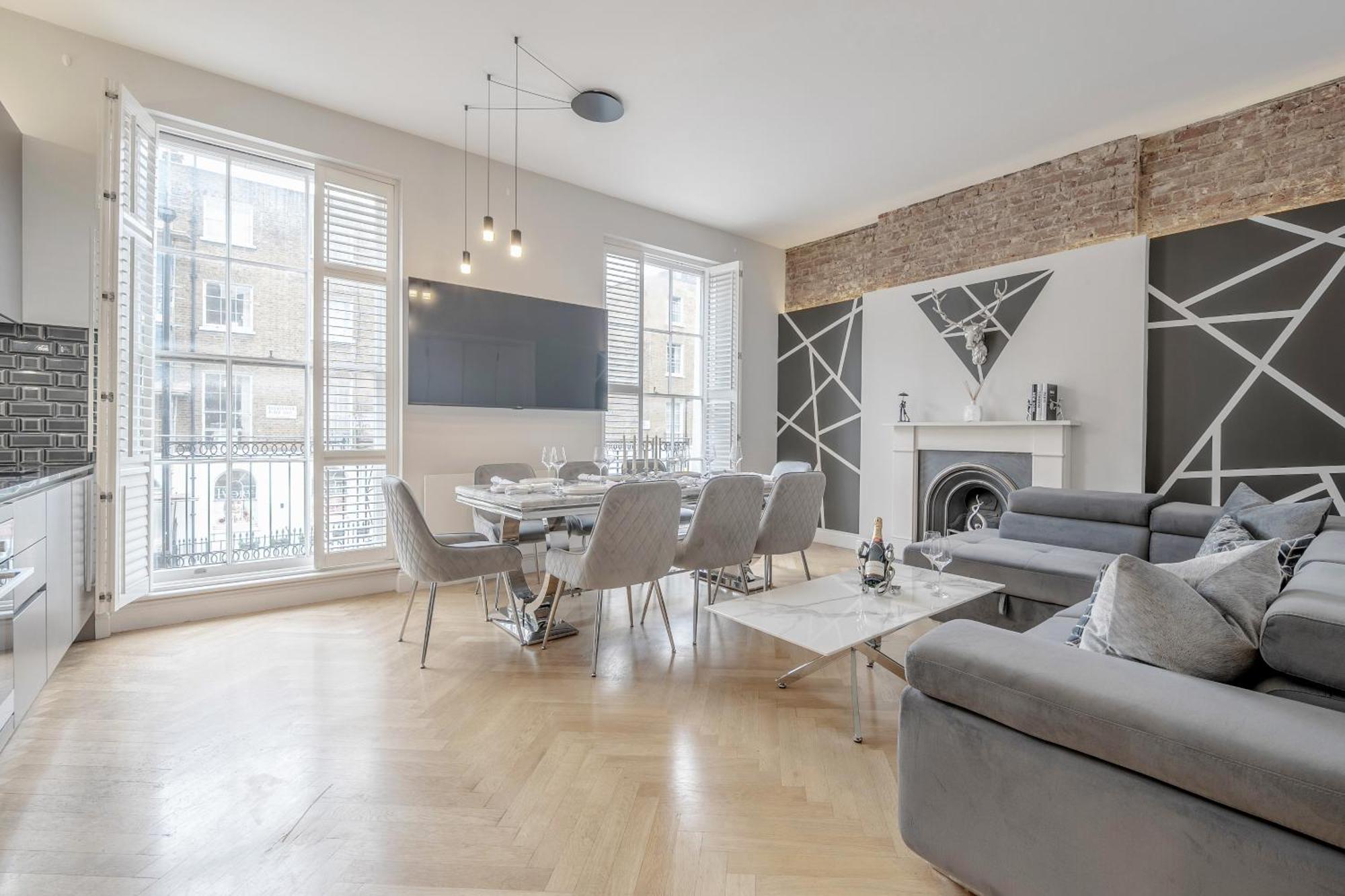 Baker St / Marylebone / Sherlock Holmes 3bed2bath Apartment *
