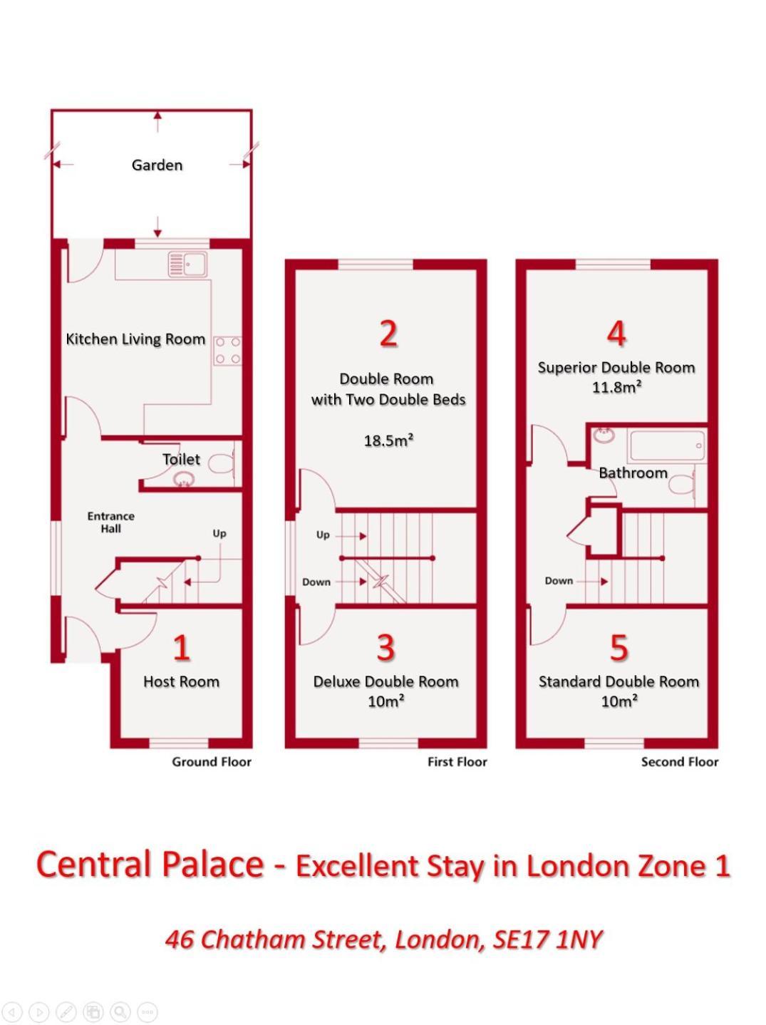 Centel - Deluxe In Zone 1 Appartement Londen