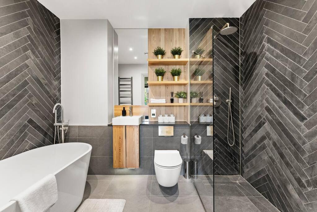 Appartement Stunning 2 Bed Flat In - Sleeps 8 -balcony *