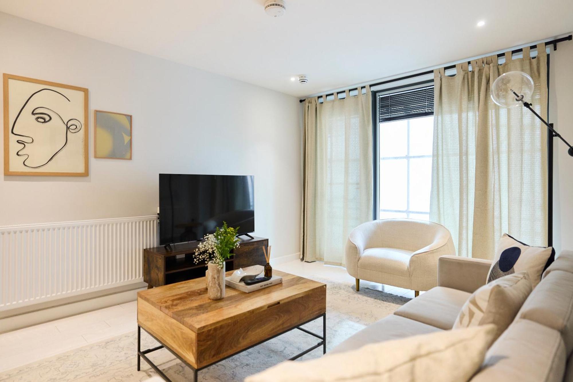 The River Lea Escape - Charming & Bright 2bdr Flat Apartment