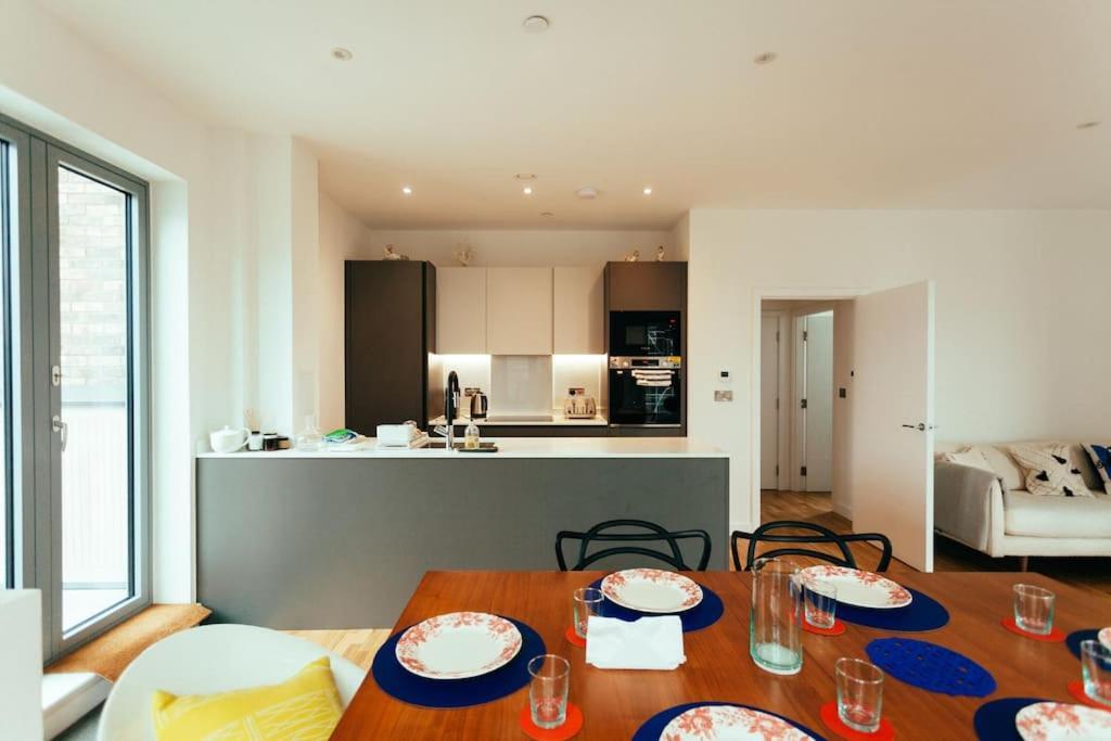Appartement 3 Bedroom Penthouse With Terrace And Skyline In Battersea Londres